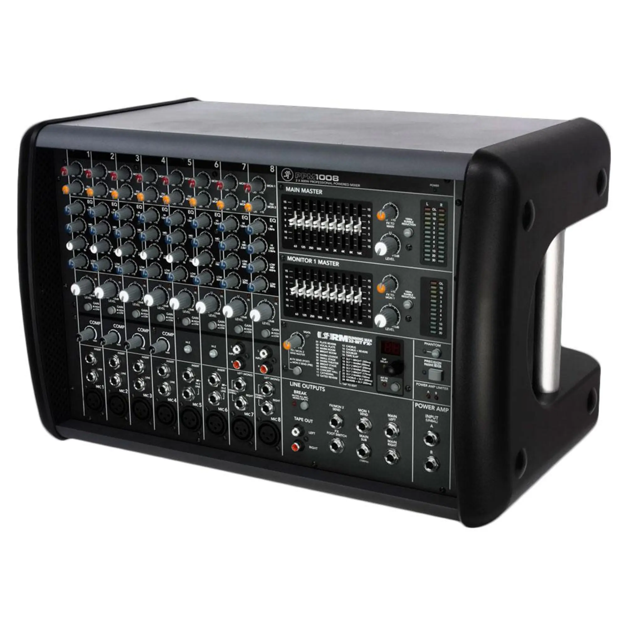 Микшерный пульт с усилением Mackie PPM1008 (2 / 4)