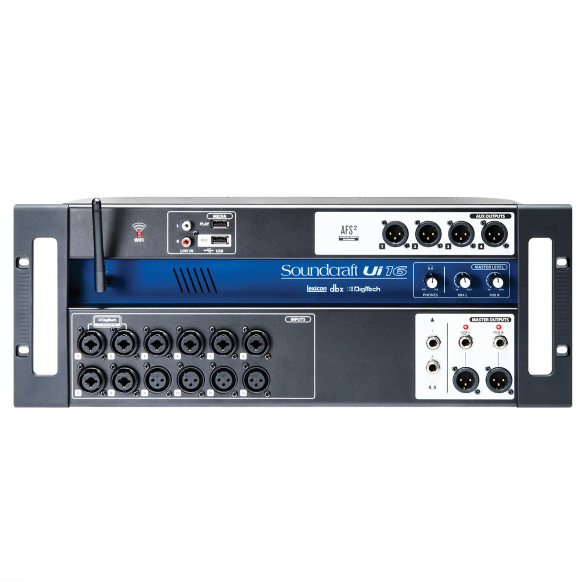 Цифровой микшерный пульт Soundcraft Ui-16 (2 / 3)