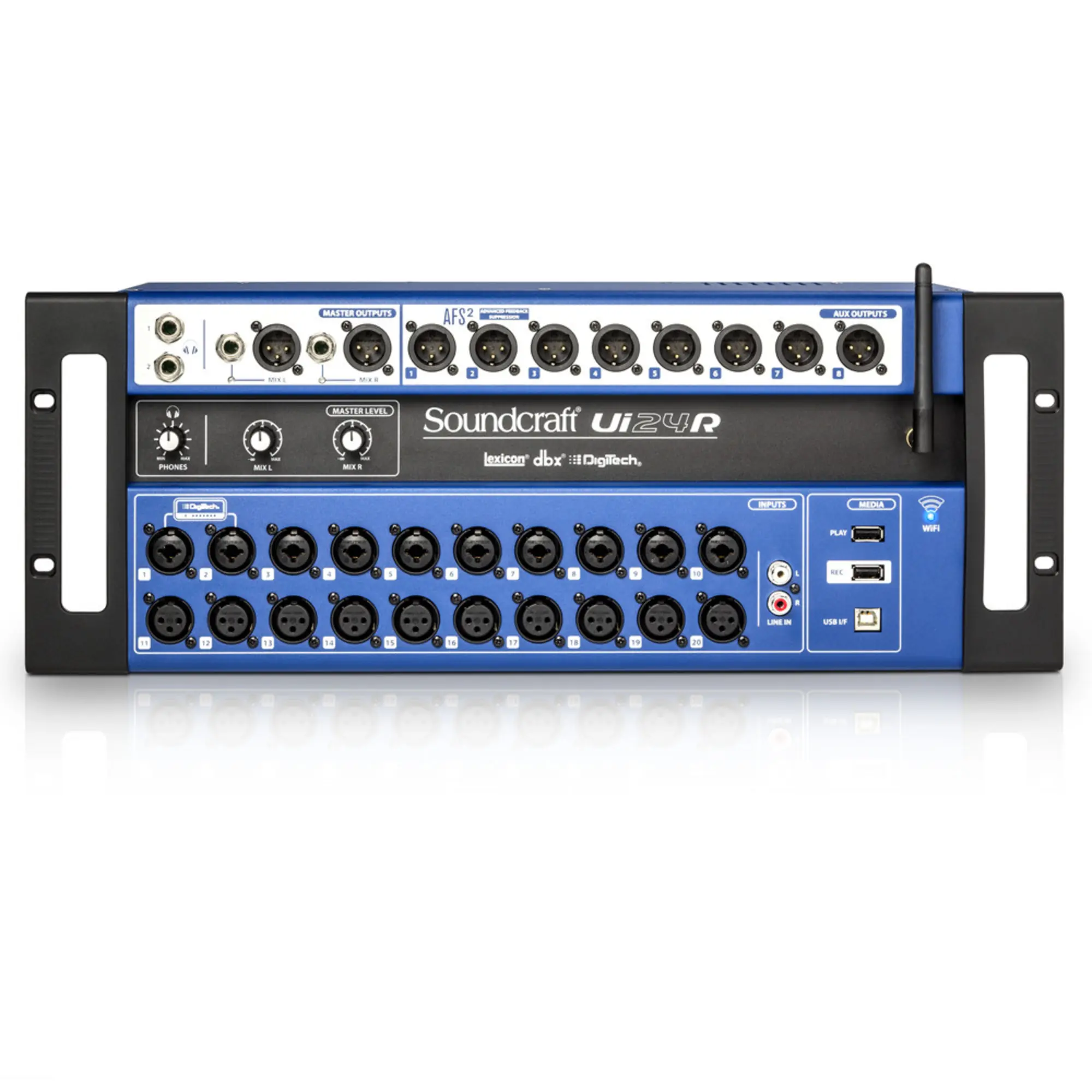 Цифровой микшерный пульт Soundcraft Ui-24 (2 / 5)