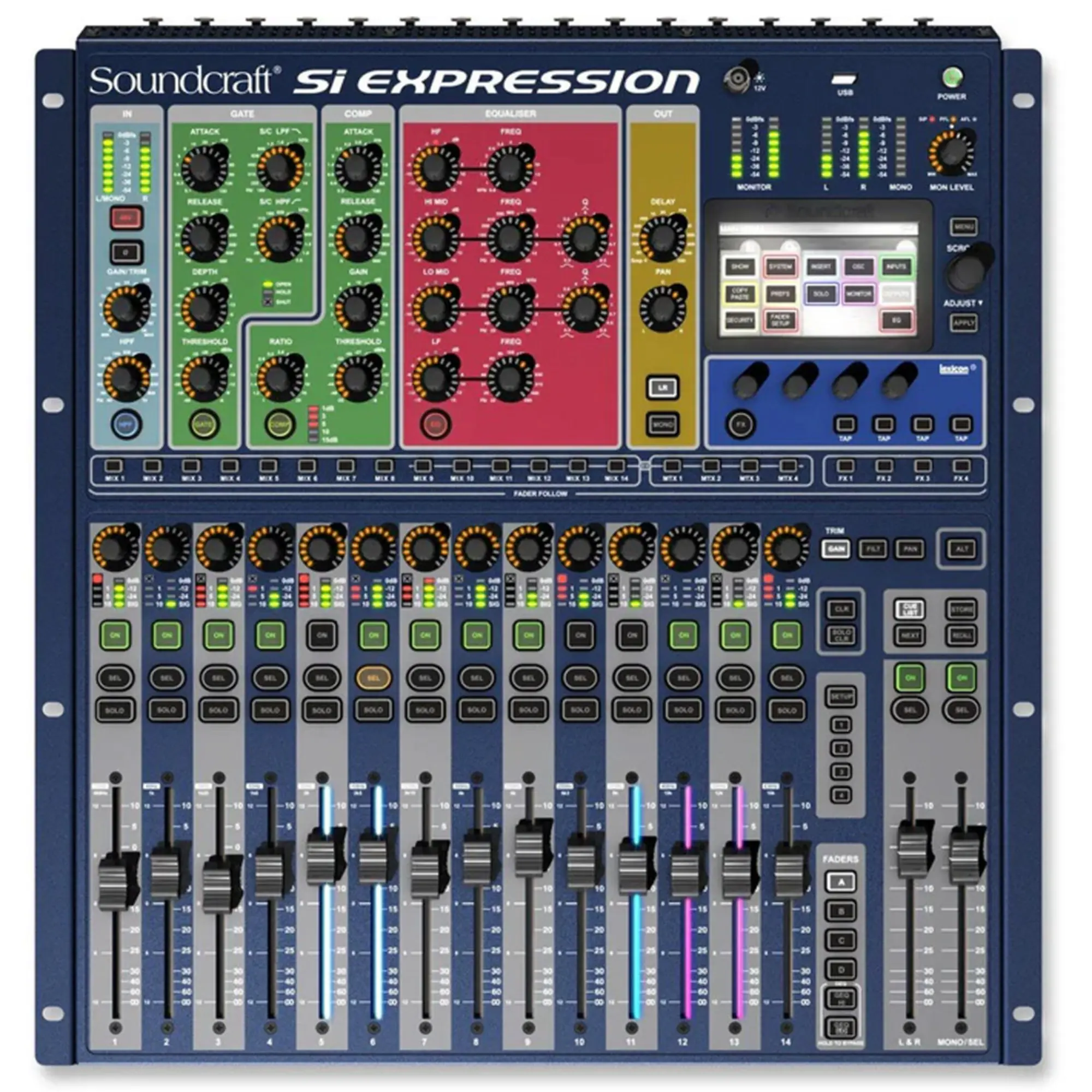 Цифровой микшерный пульт Soundcraft Si Expression 1 (1 / 4)