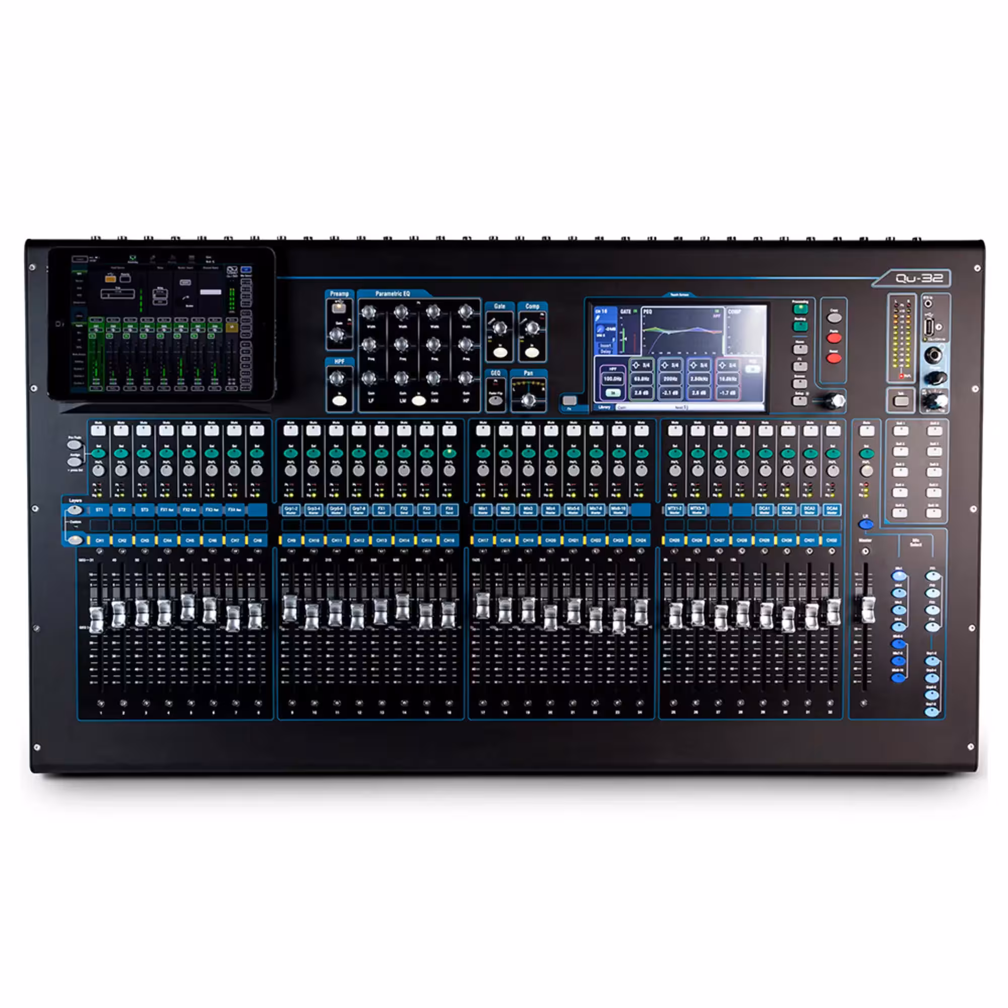 Цифровой микшерный пульт Allen & Heath QU-32C/X (1 / 10)