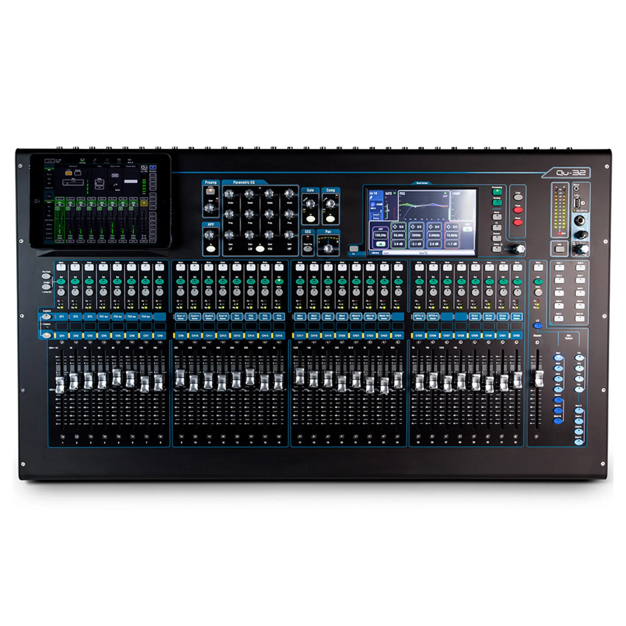 Цифровой микшерный пульт Allen & Heath QU-32C/X (1 / 10)
