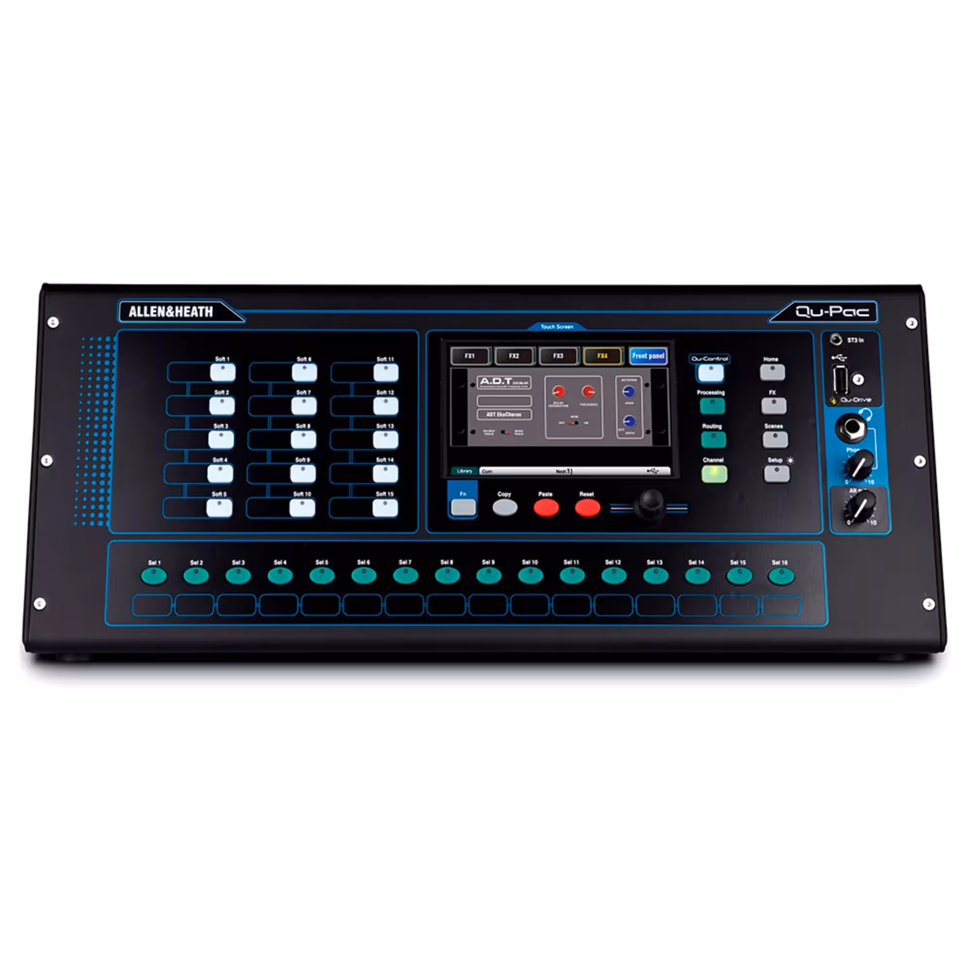 Цифровой микшерный пульт Allen & Heath Qu-Pac (1 / 10)