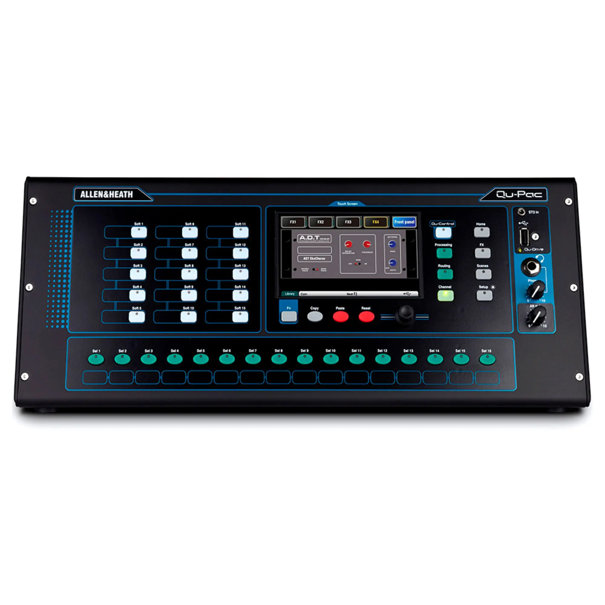 Цифровой микшерный пульт Allen & Heath Qu-Pac (1 / 10)