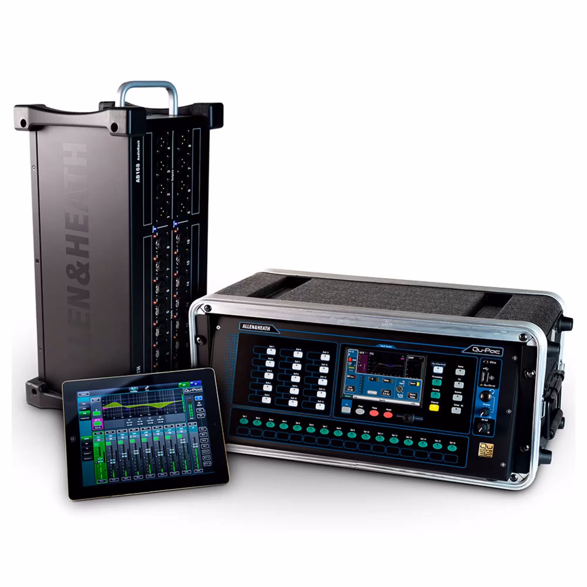 Цифровой микшерный пульт Allen & Heath Qu-Pac (10 / 10)