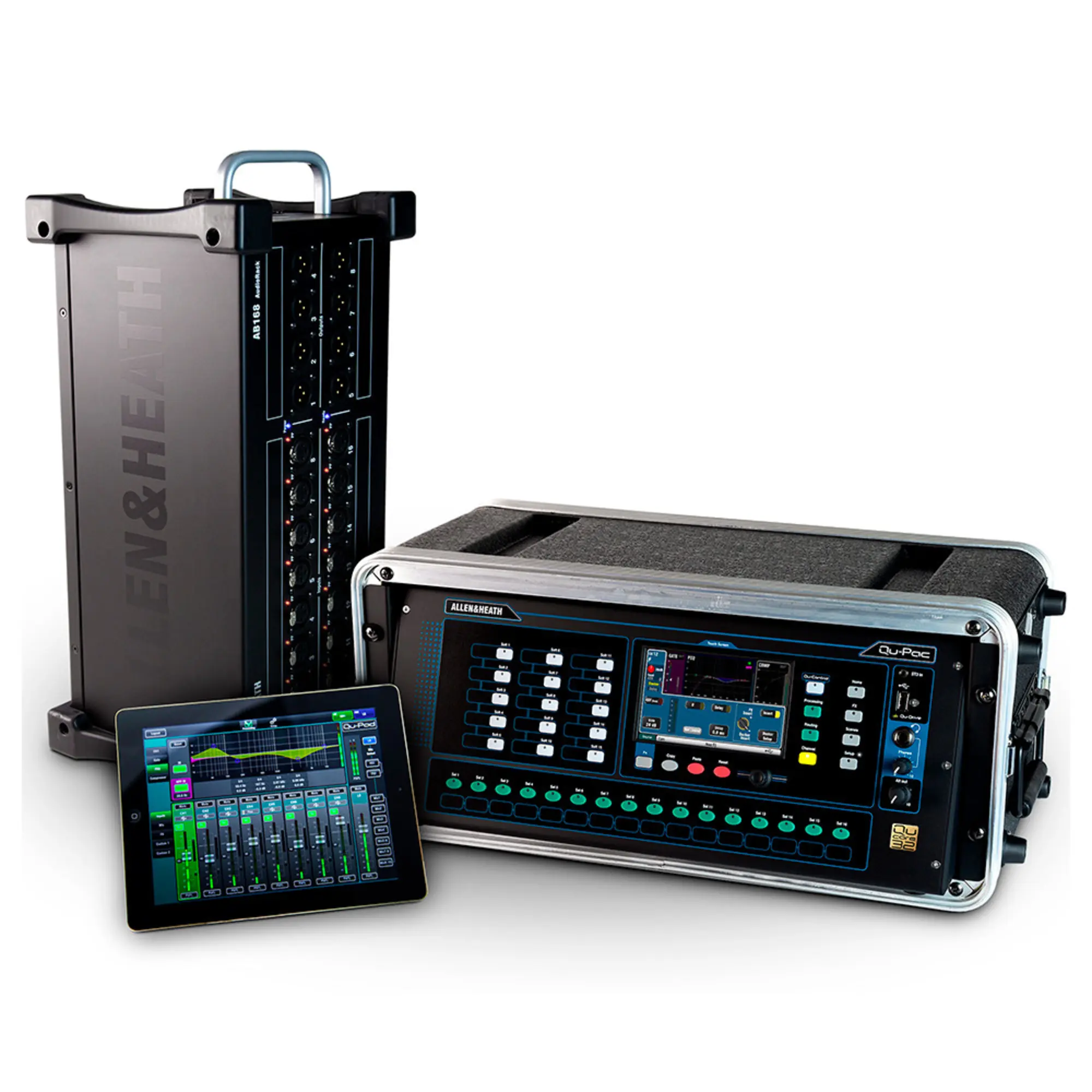 Цифровой микшерный пульт Allen & Heath Qu-Pac (10 / 10)