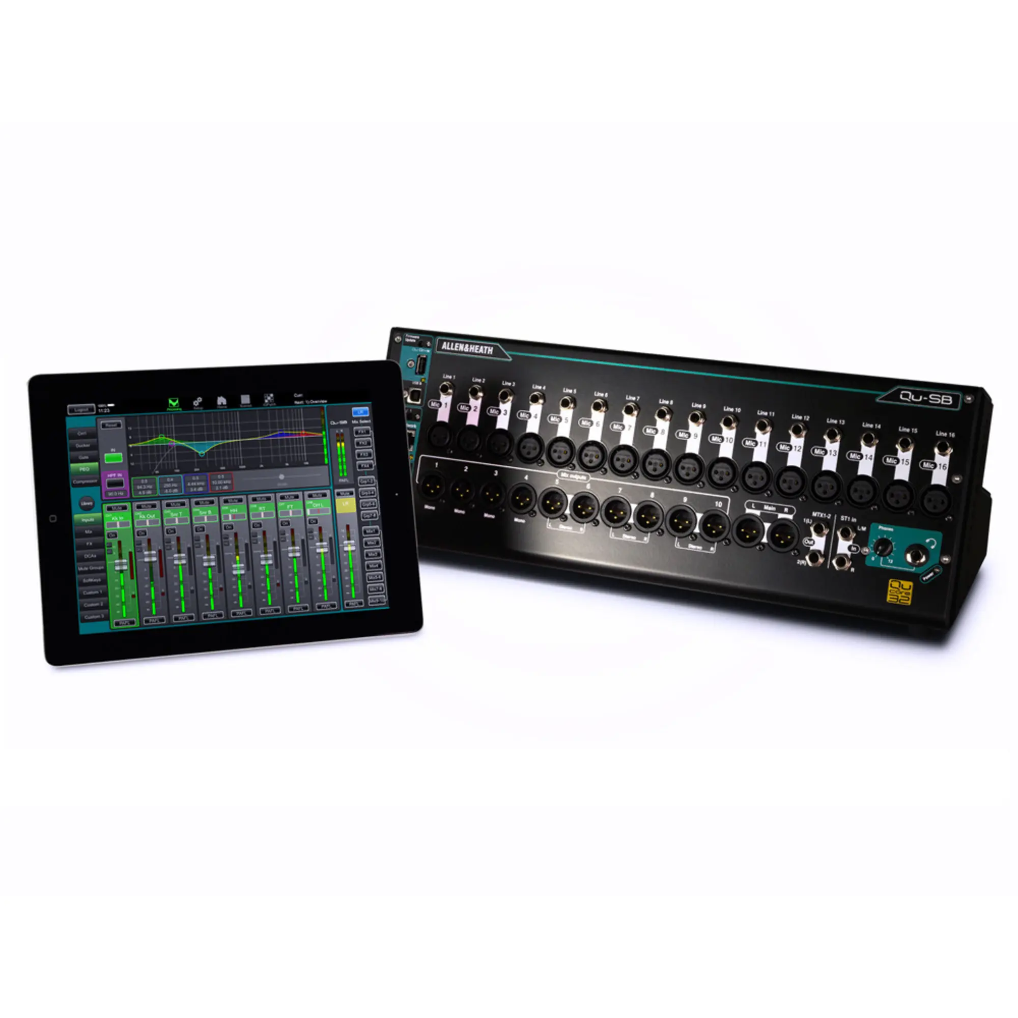 Цифровой микшерный пульт Allen & Heath Qu-SB (4 / 4)