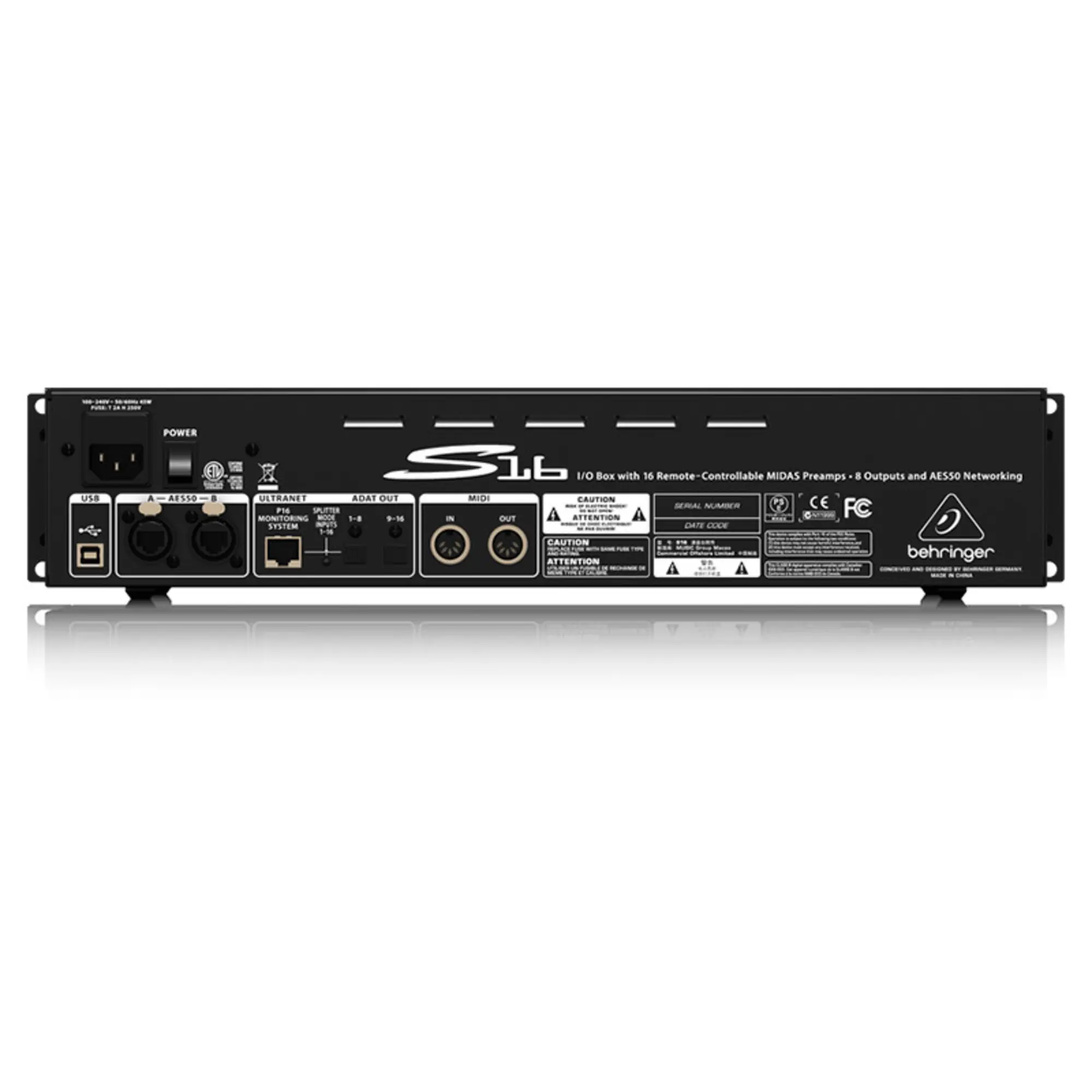 Модуль расширения Behringer DIGITAL SNAKE S16 (4 / 4)