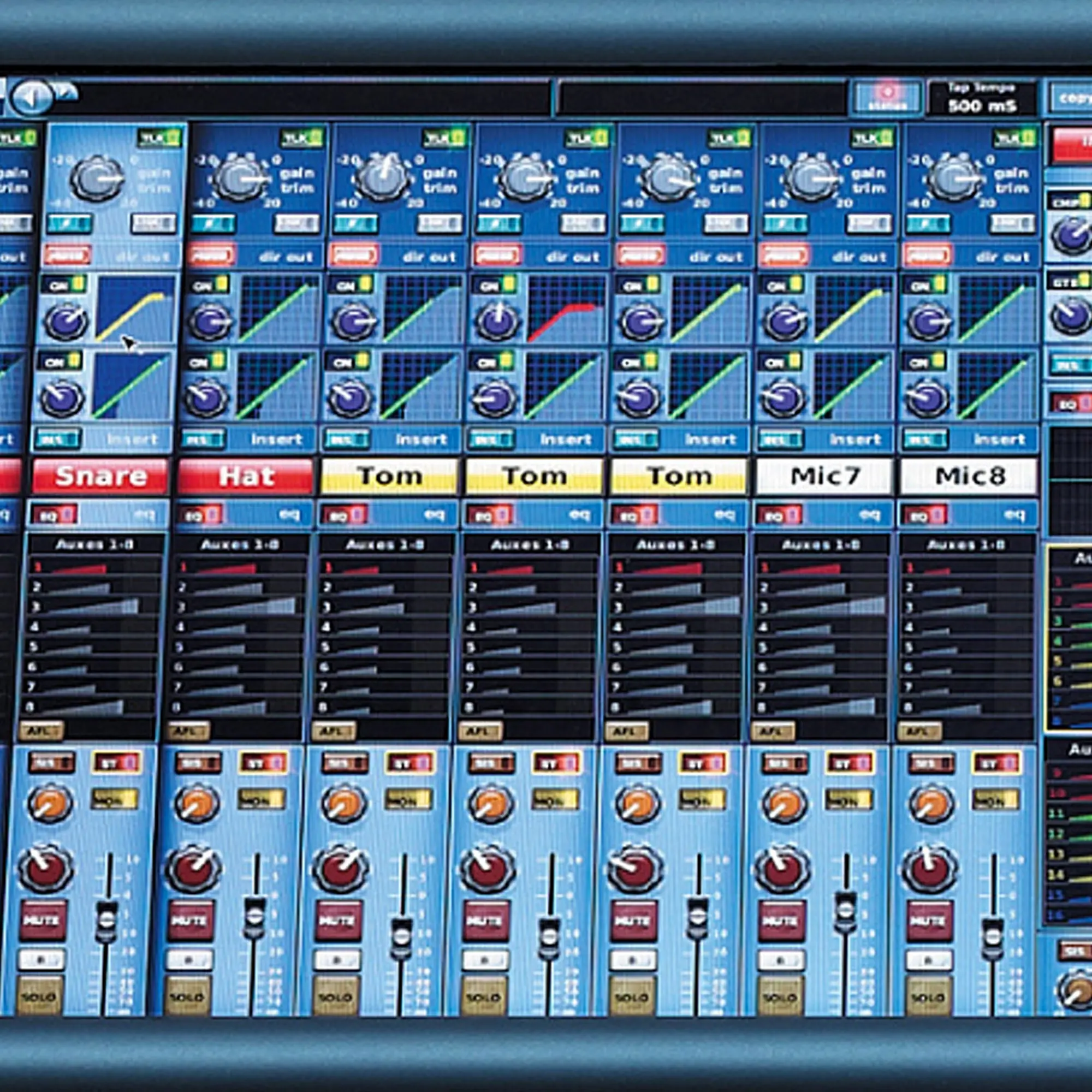 Цифровой микшерный пульт Midas PRO1-40 IP (6 / 6)