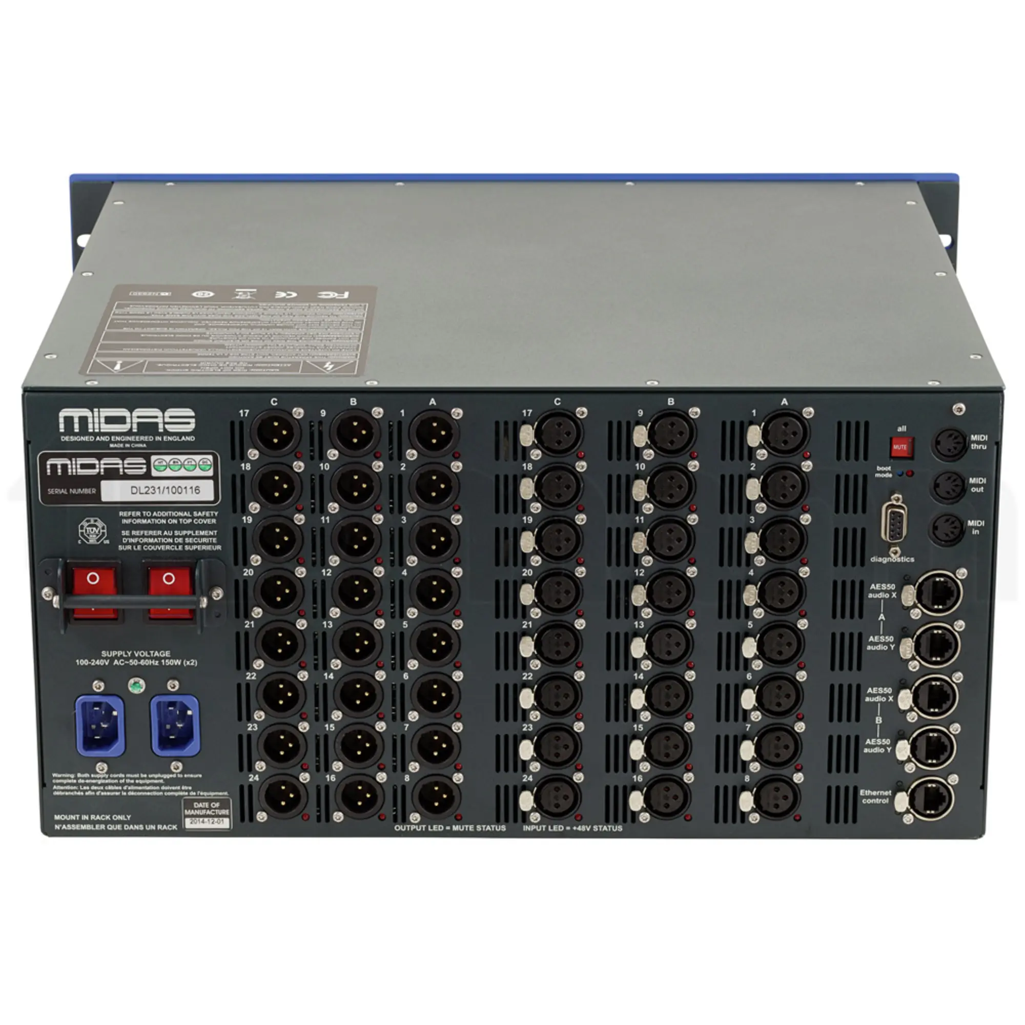 Стейдж-бокс Midas DL231 (4 / 5)