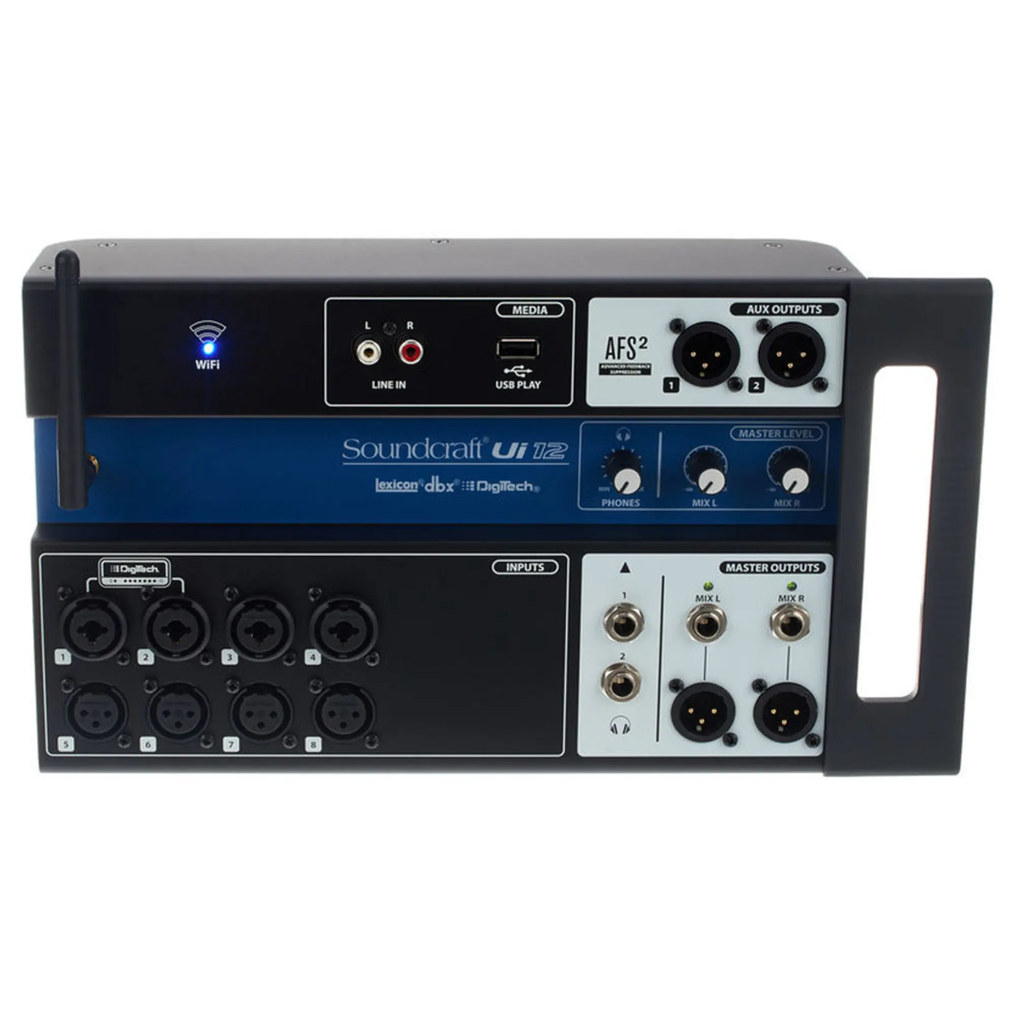 Цифровой микшерный пульт Soundcraft Ui-12 (2 / 4)