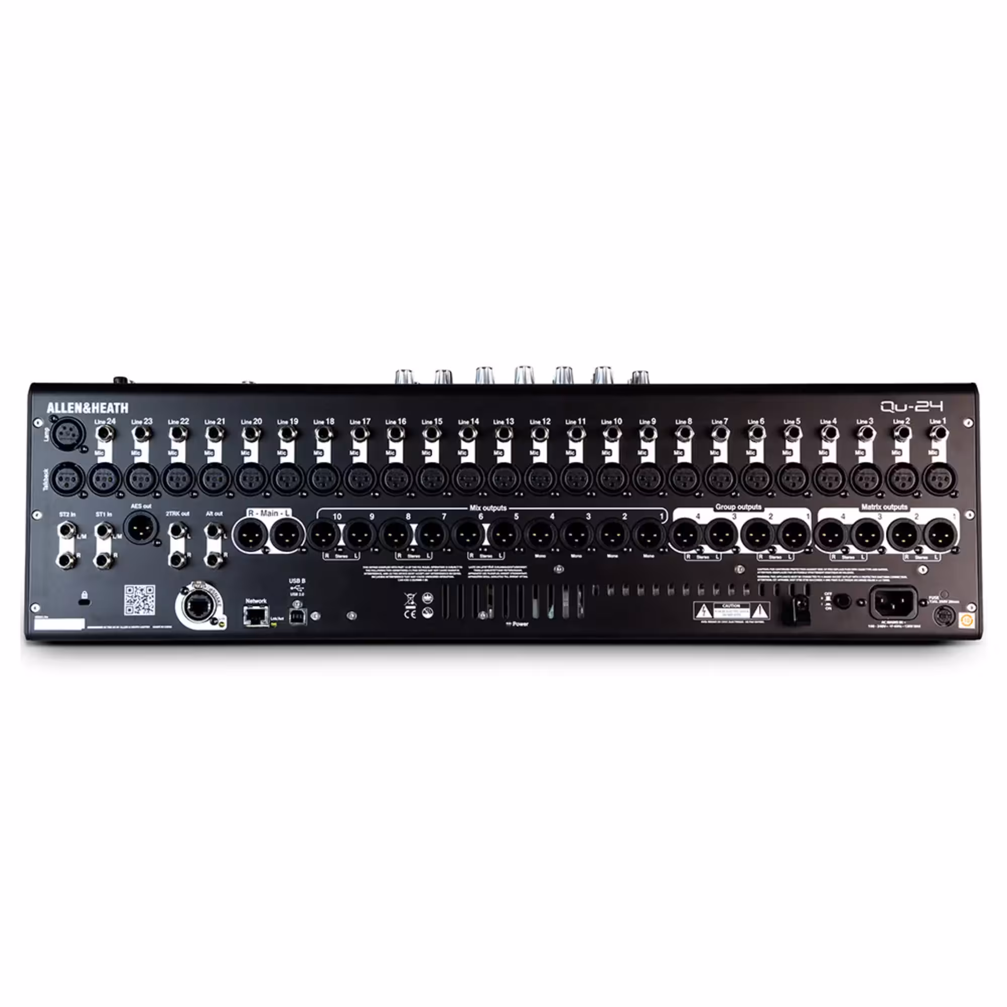 Цифровой микшерный пульт Allen & Heath QU-24C (3 / 10)