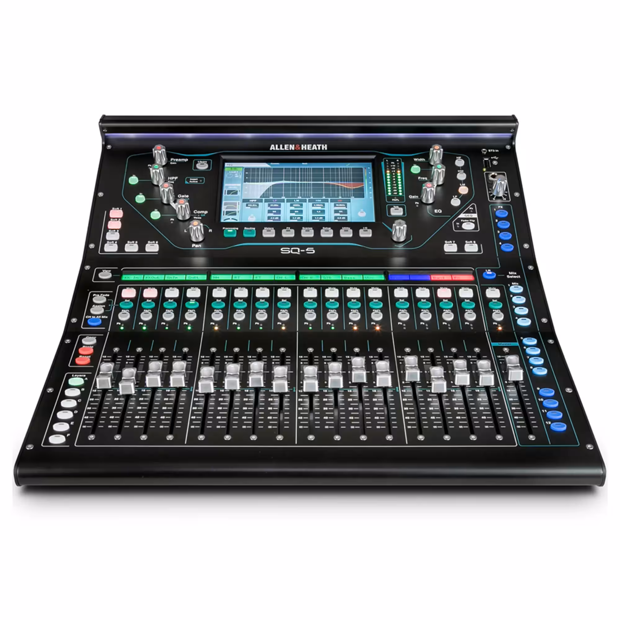 Цифровой микшерный пульт Allen & Heath SQ-5 (4 / 10)