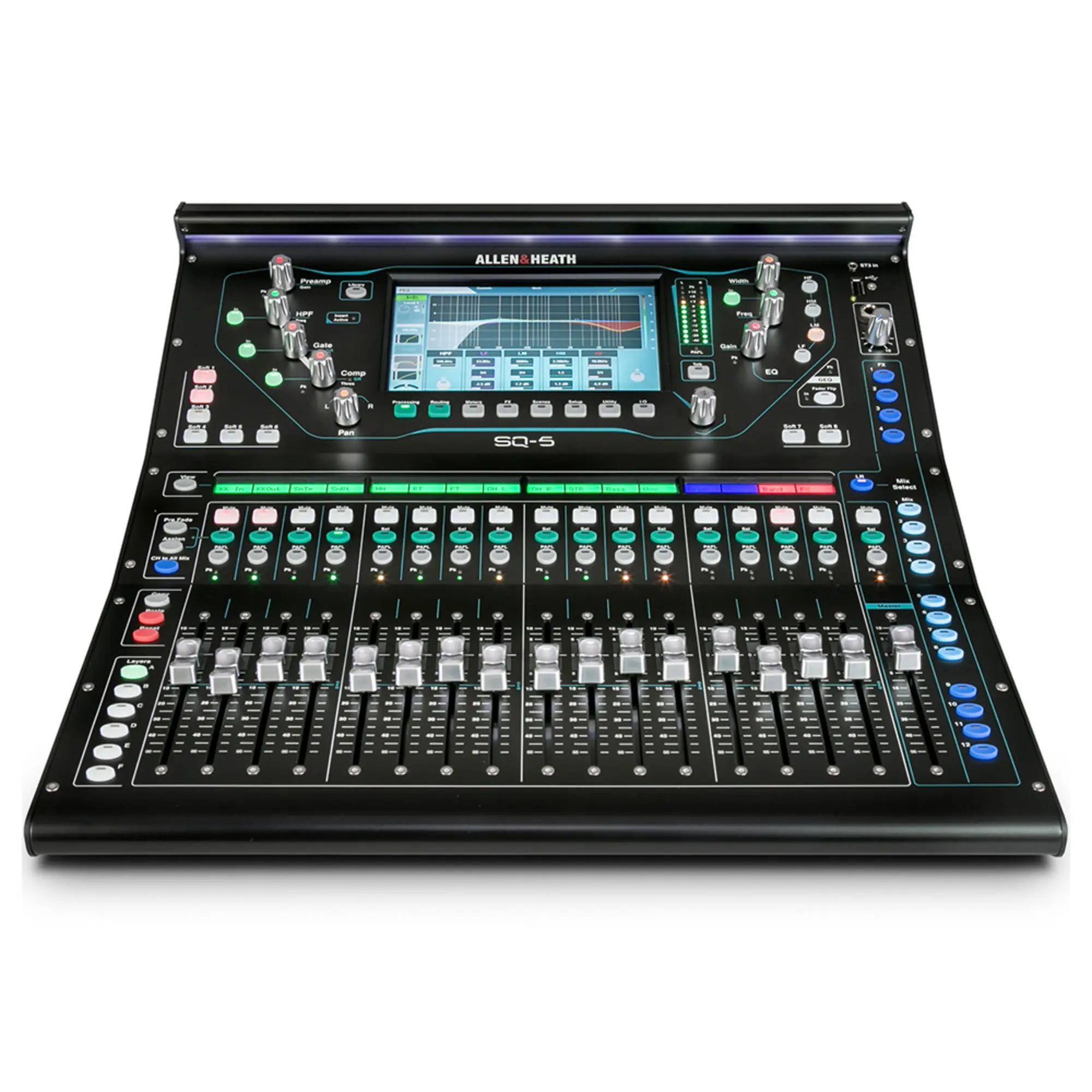 Цифровой микшерный пульт Allen & Heath SQ-5 (4 / 10)