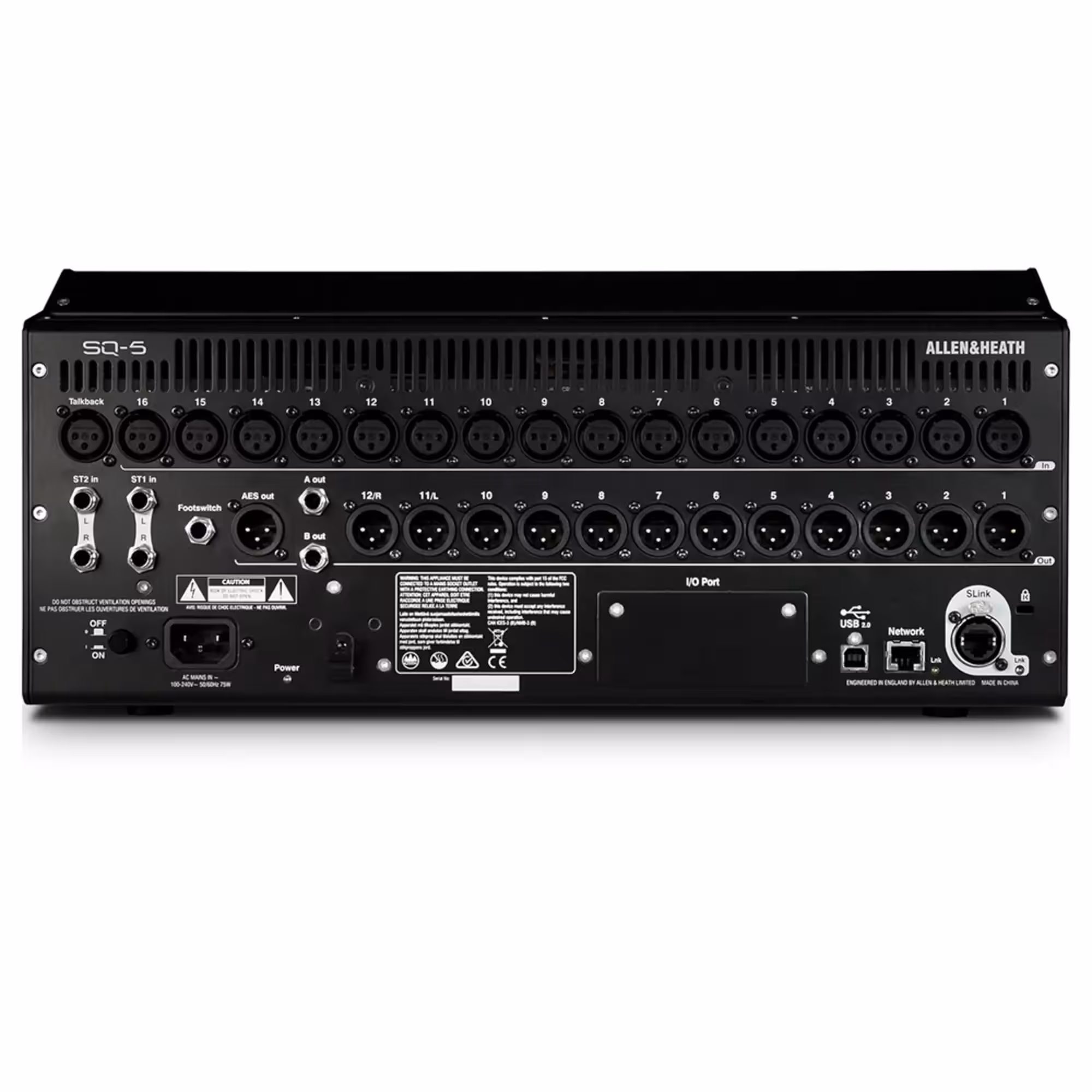 Цифровой микшерный пульт Allen & Heath SQ-5 (10 / 10)