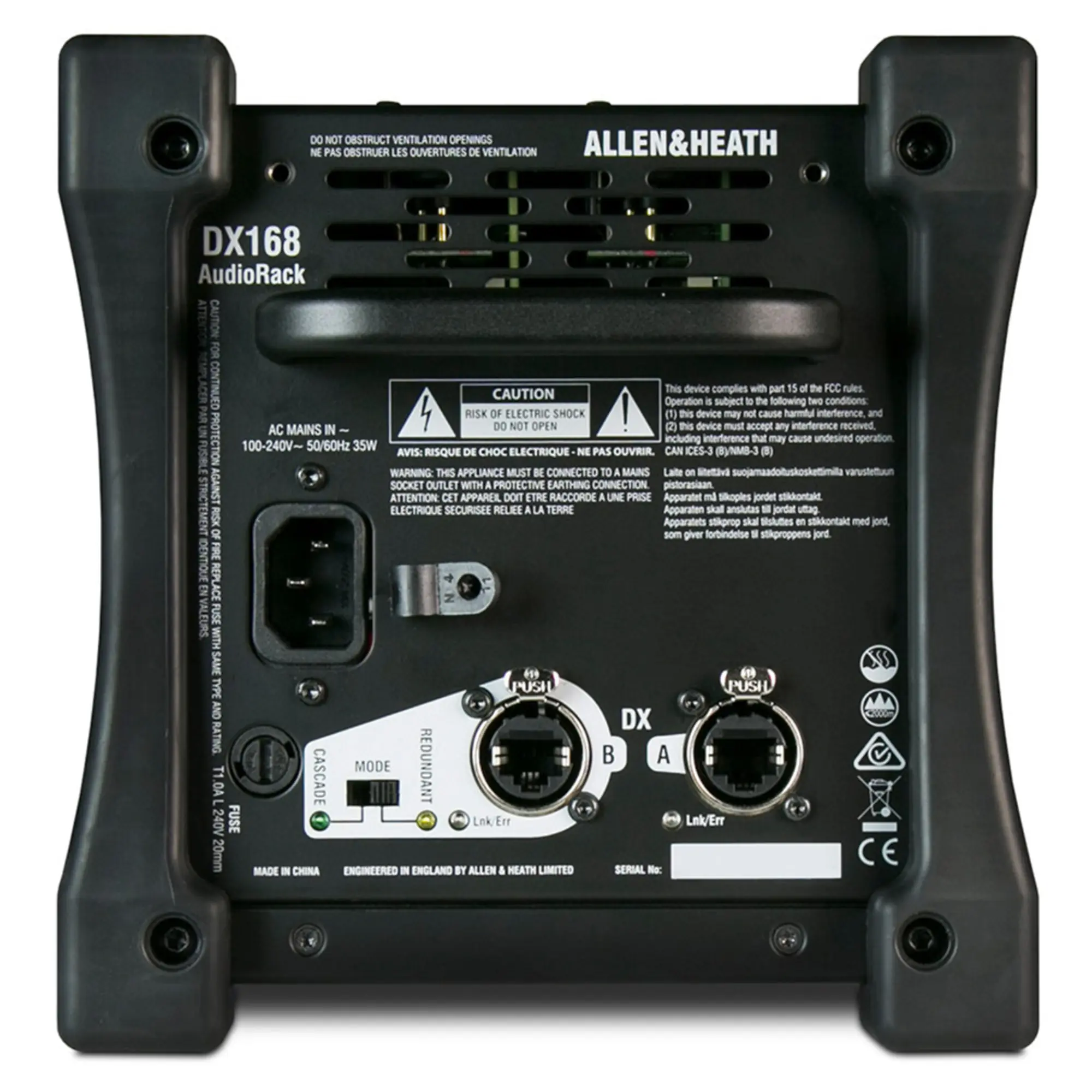 Модуль расширения (стейдж-бокс) Allen & Heath DX168 (10 / 10)