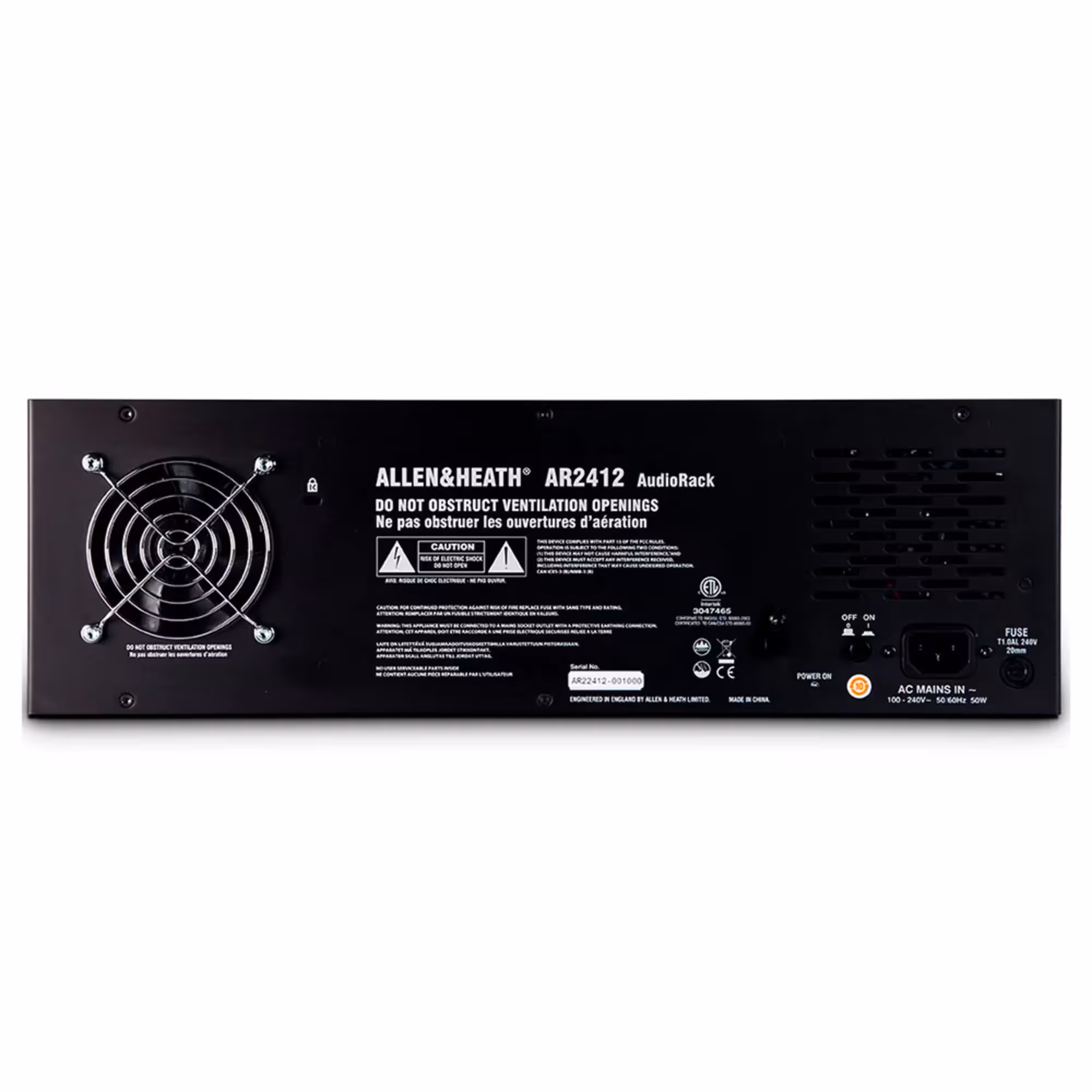 Модуль расширения (стейдж-бокс) Allen & Heath AR2412/X (3 / 3)