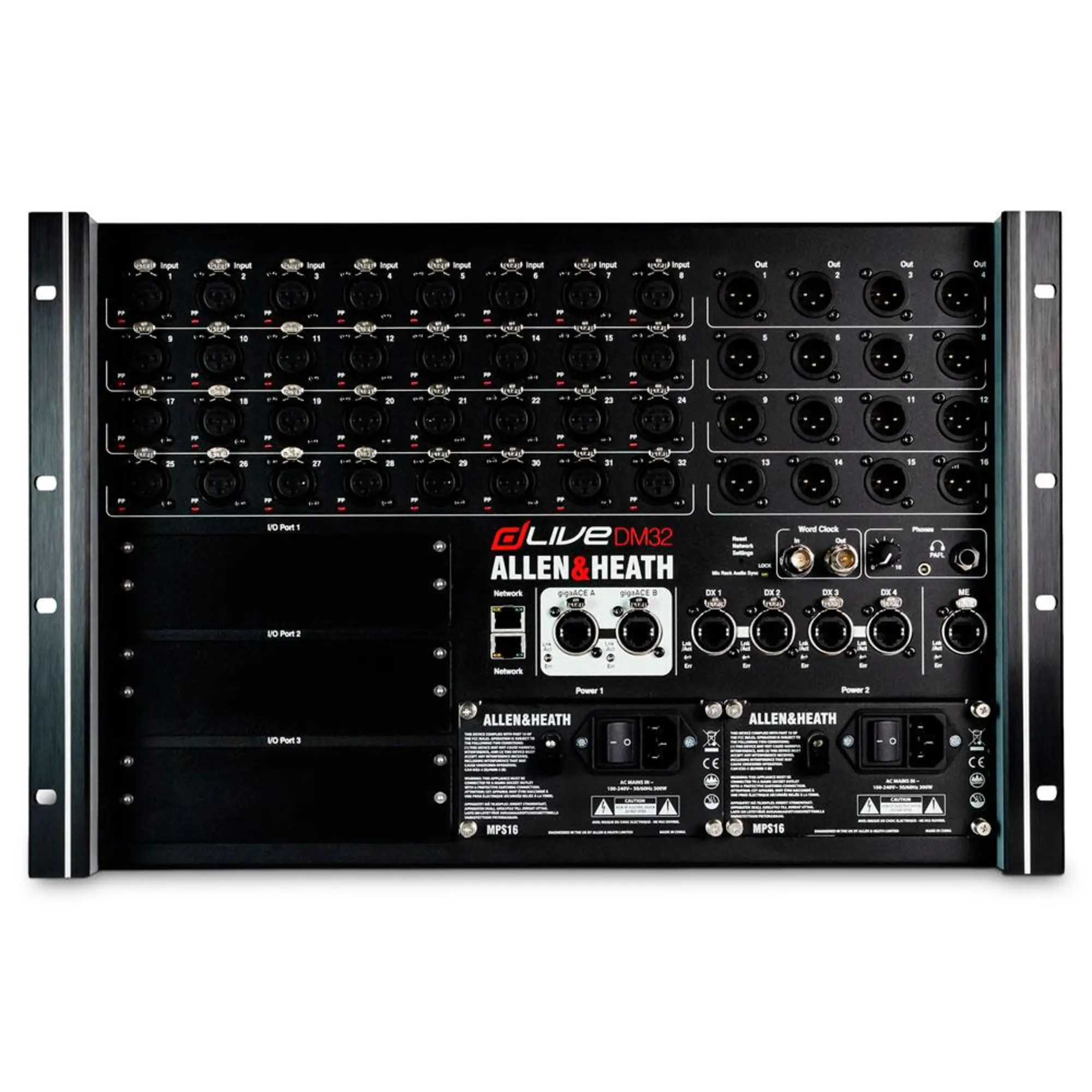 Стейдж-бокс Allen & Heath dLive DM32 MixRack (1 / 4)