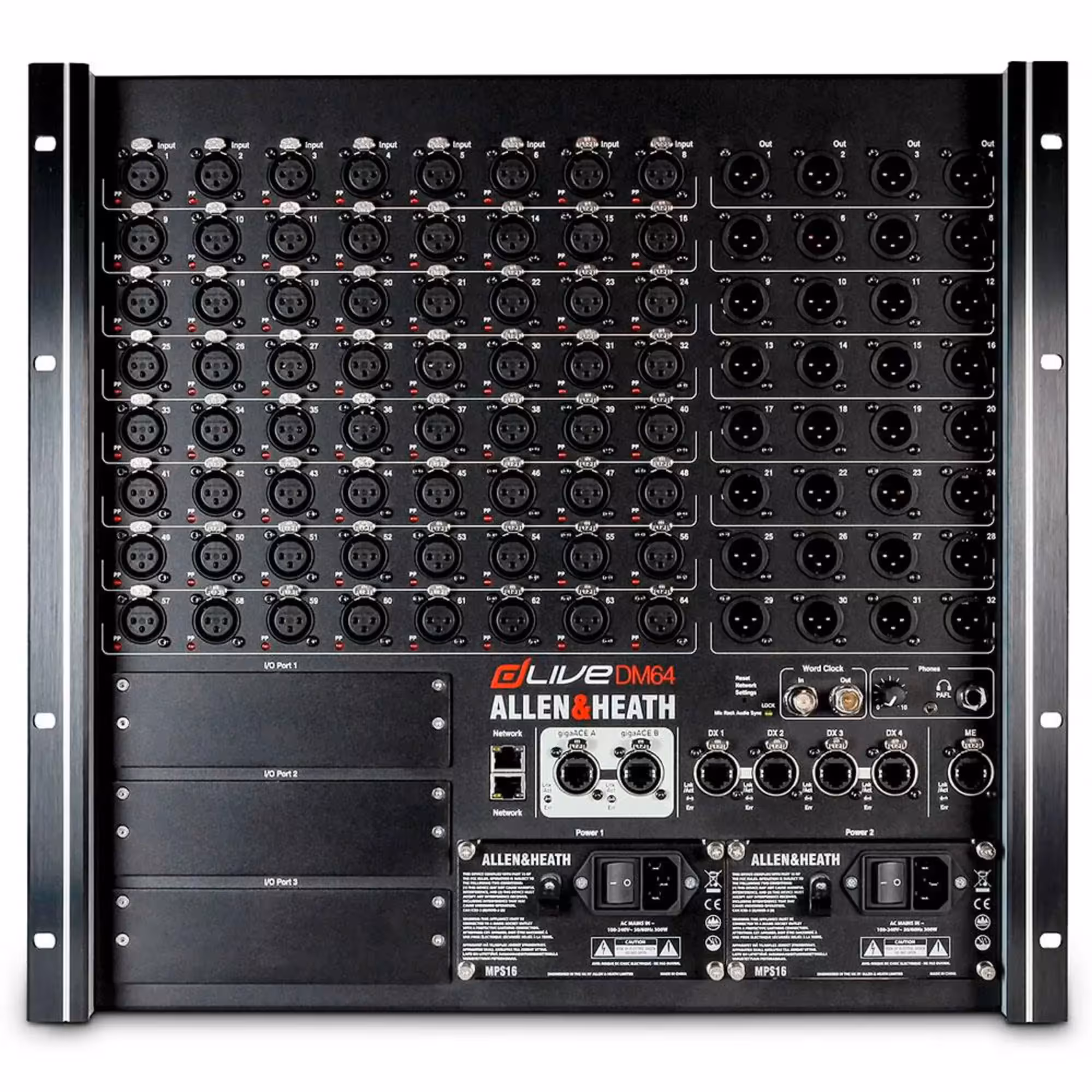 Стейдж-бокс Allen & Heath dLive DM64 MixRack (1 / 4)