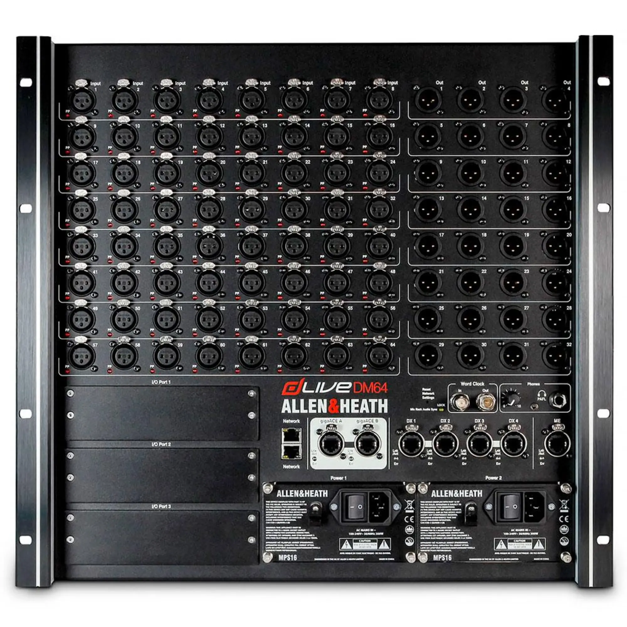 Стейдж-бокс Allen & Heath dLive DM64 MixRack (1 / 4)