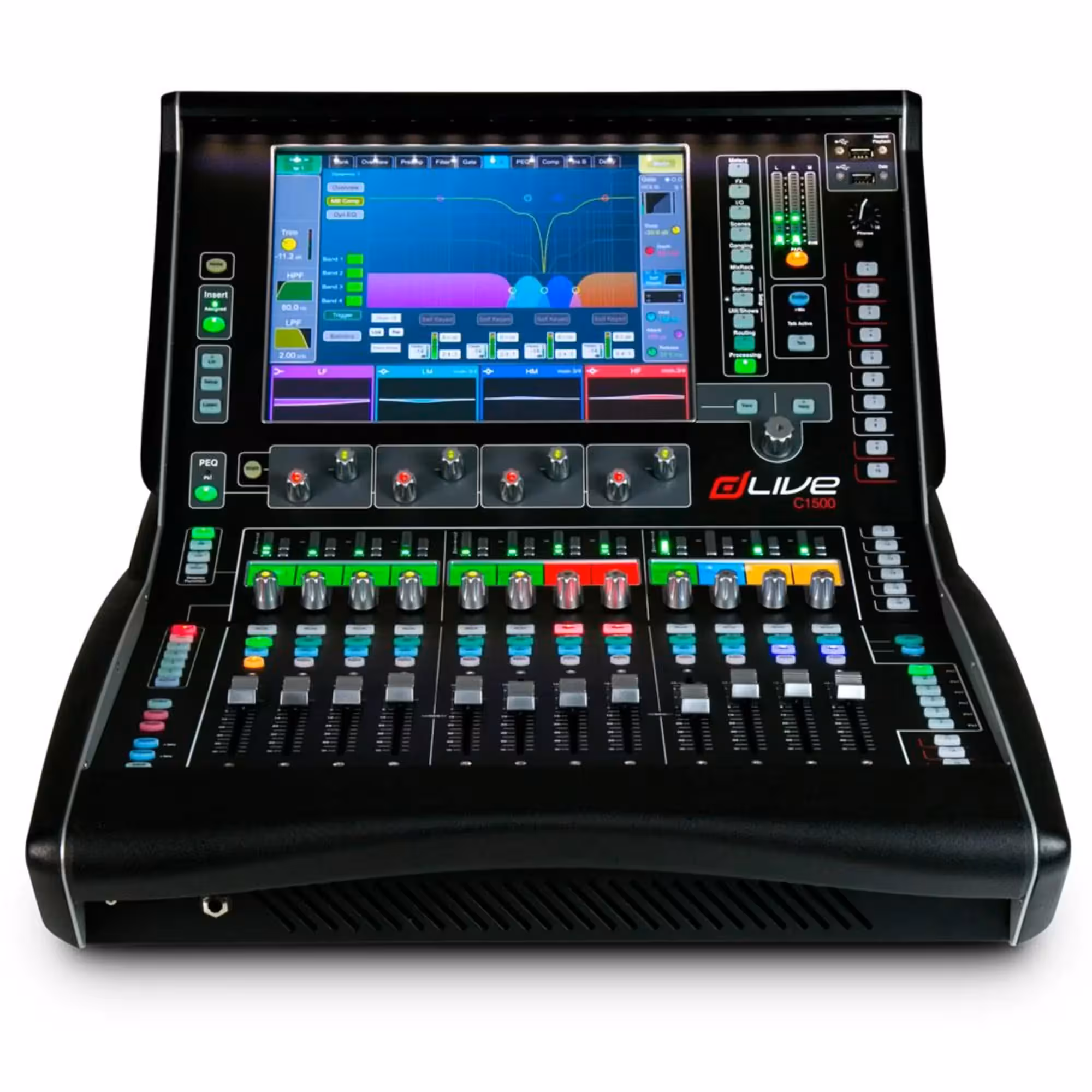 Цифровой микшерный пульт Allen & Heath dLive C1500 (1 / 4)