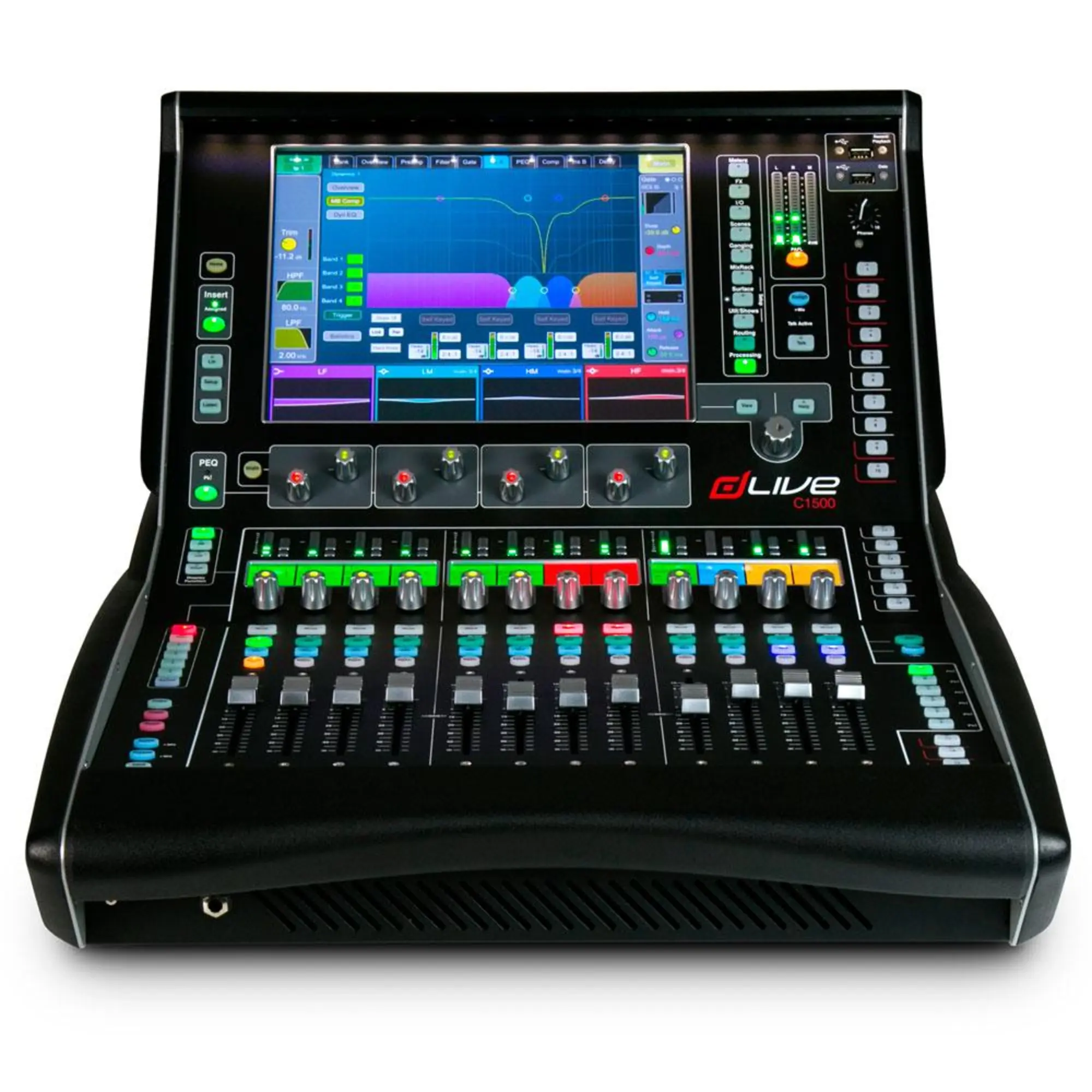 Цифровой микшерный пульт Allen & Heath dLive C1500 (1 / 4)