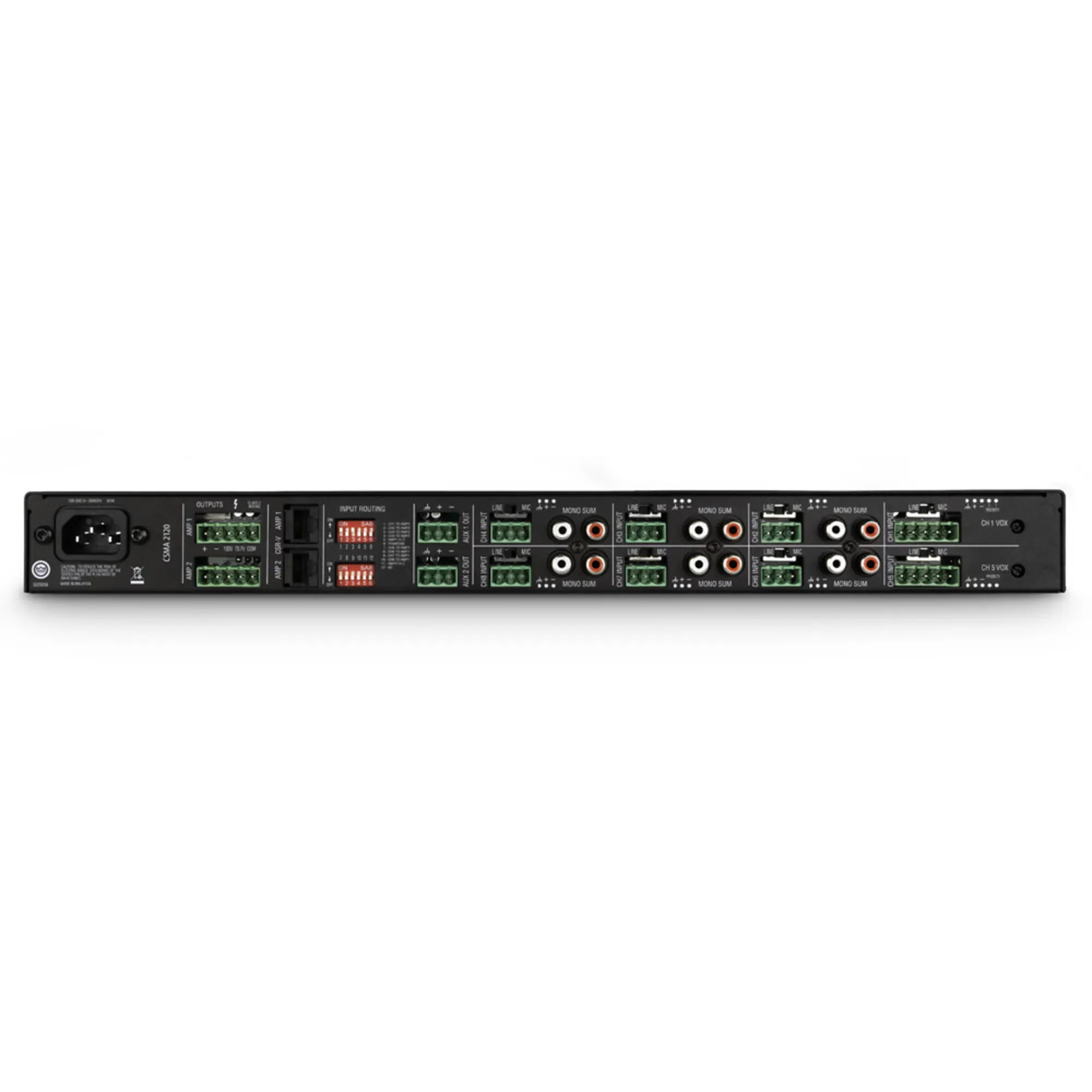 Трансляционный усилитель JBL CSMA 240 (2 / 3)