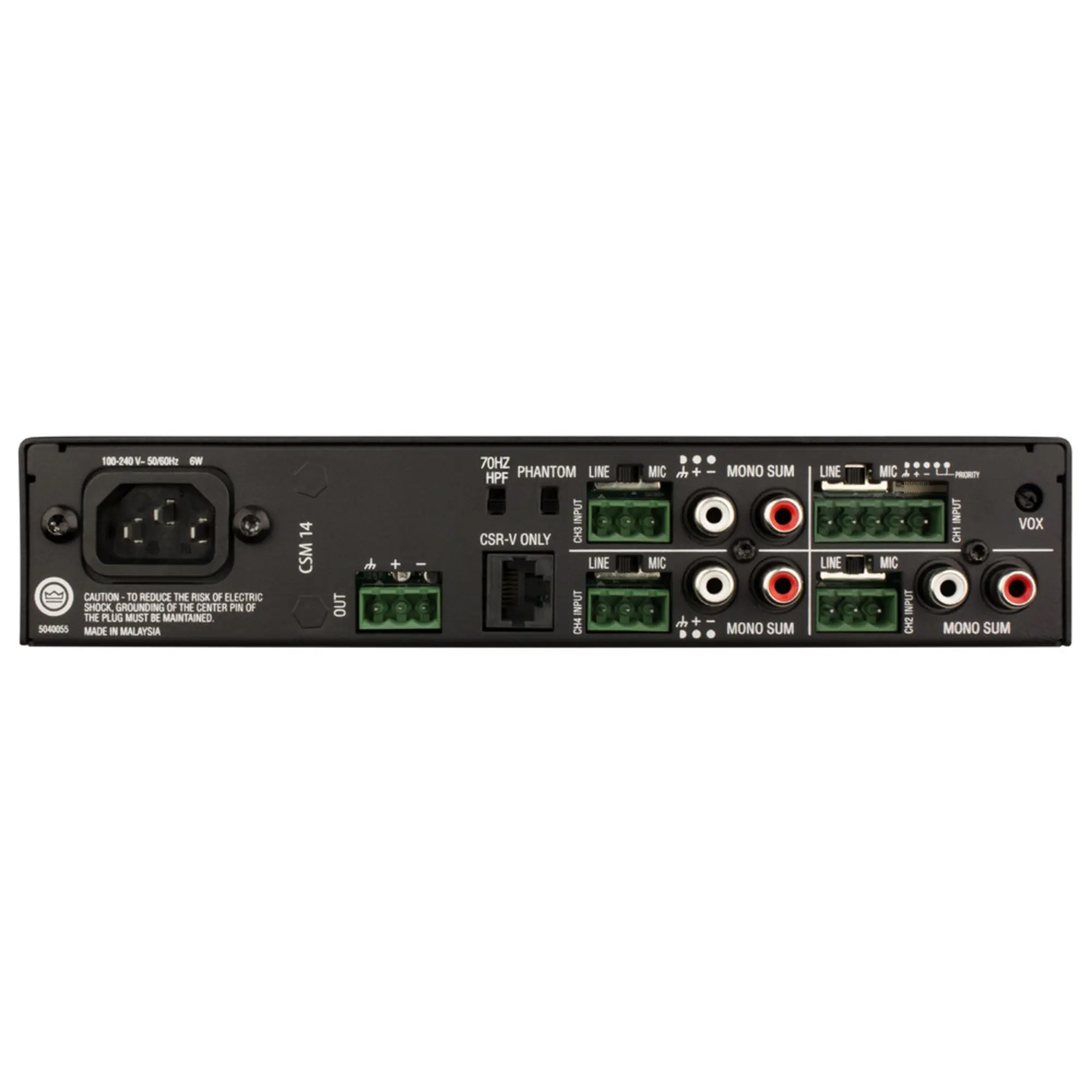 Зонный микшер JBL CSM 14 (2 / 2)