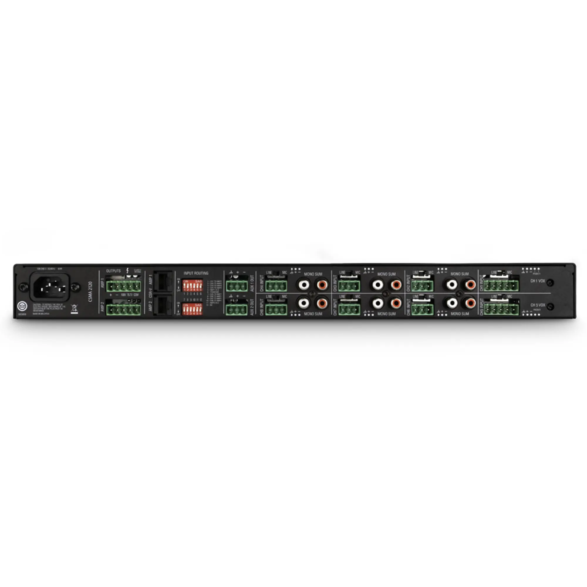 Трансляционный усилитель JBL CSMA 2120 (2 / 4)