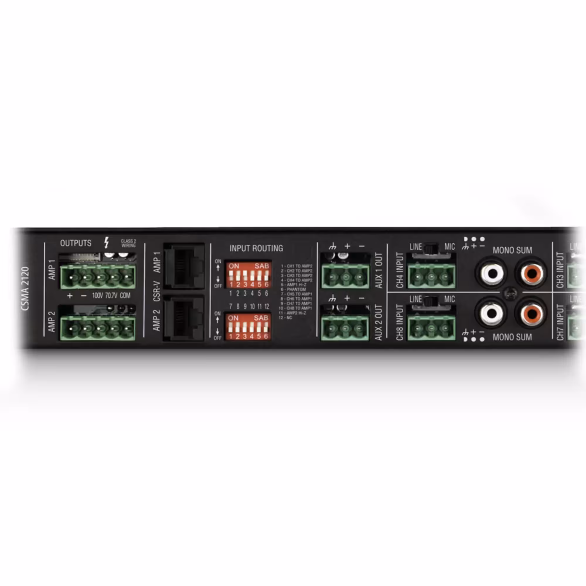 Трансляционный усилитель JBL CSMA 2120 (3 / 4)