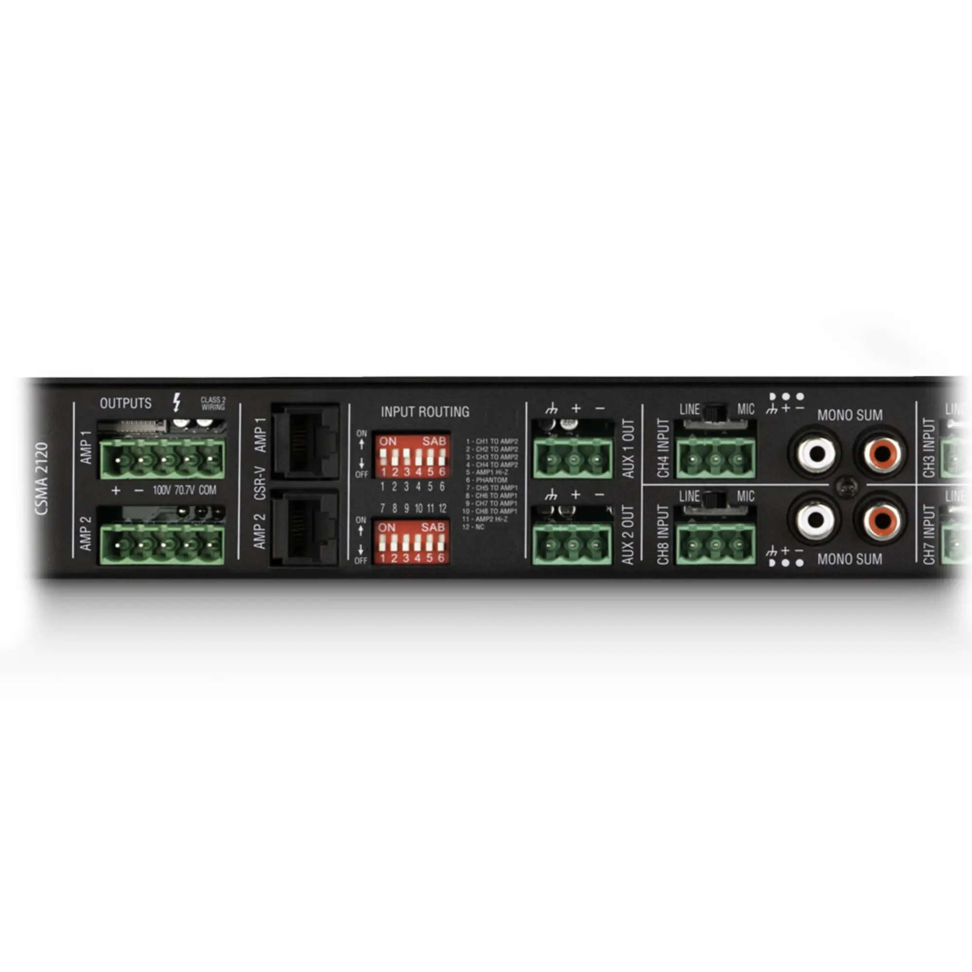 Трансляционный усилитель JBL CSMA 2120 (3 / 4)