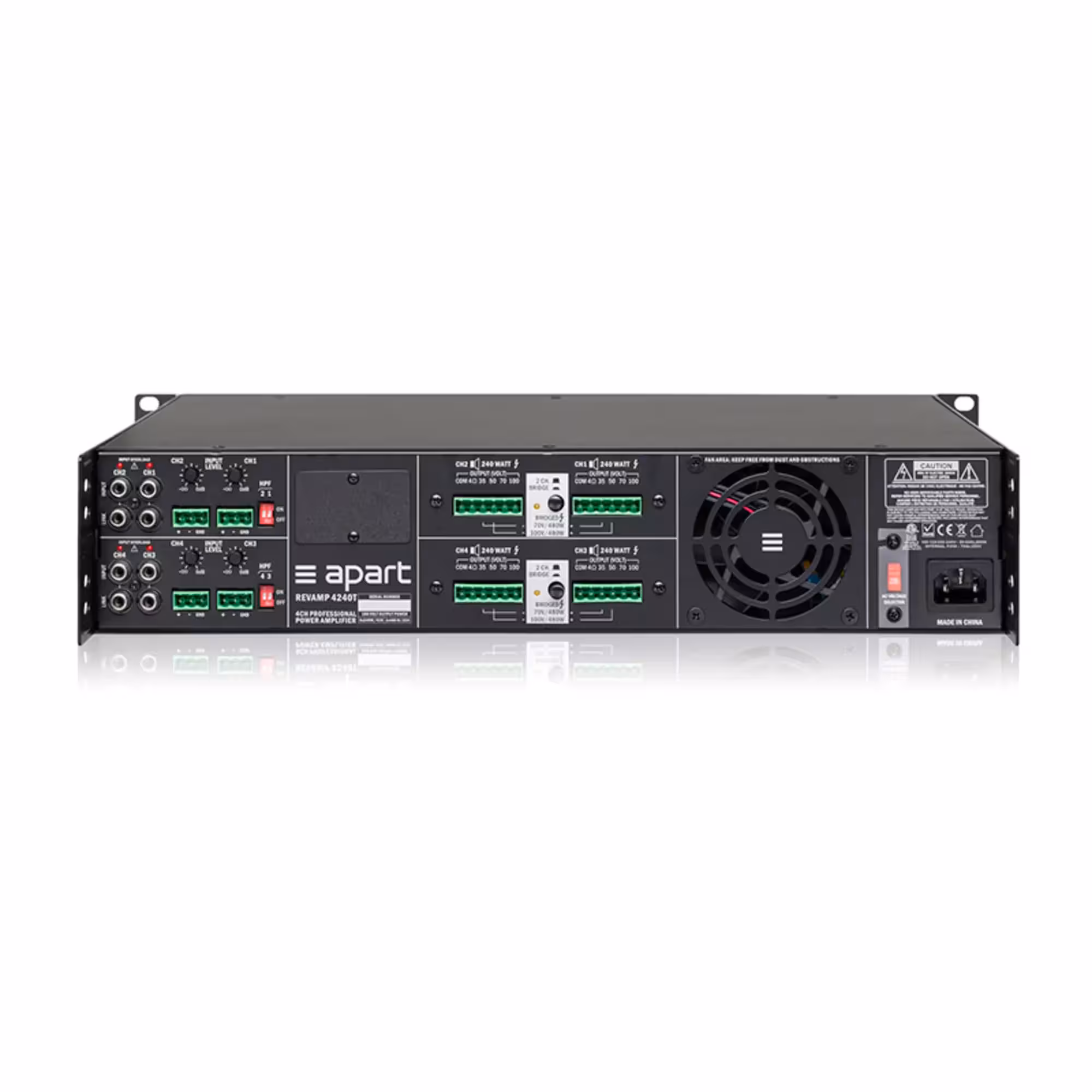 Трансляционный усилитель APart REVAMP4240T (2 / 2)