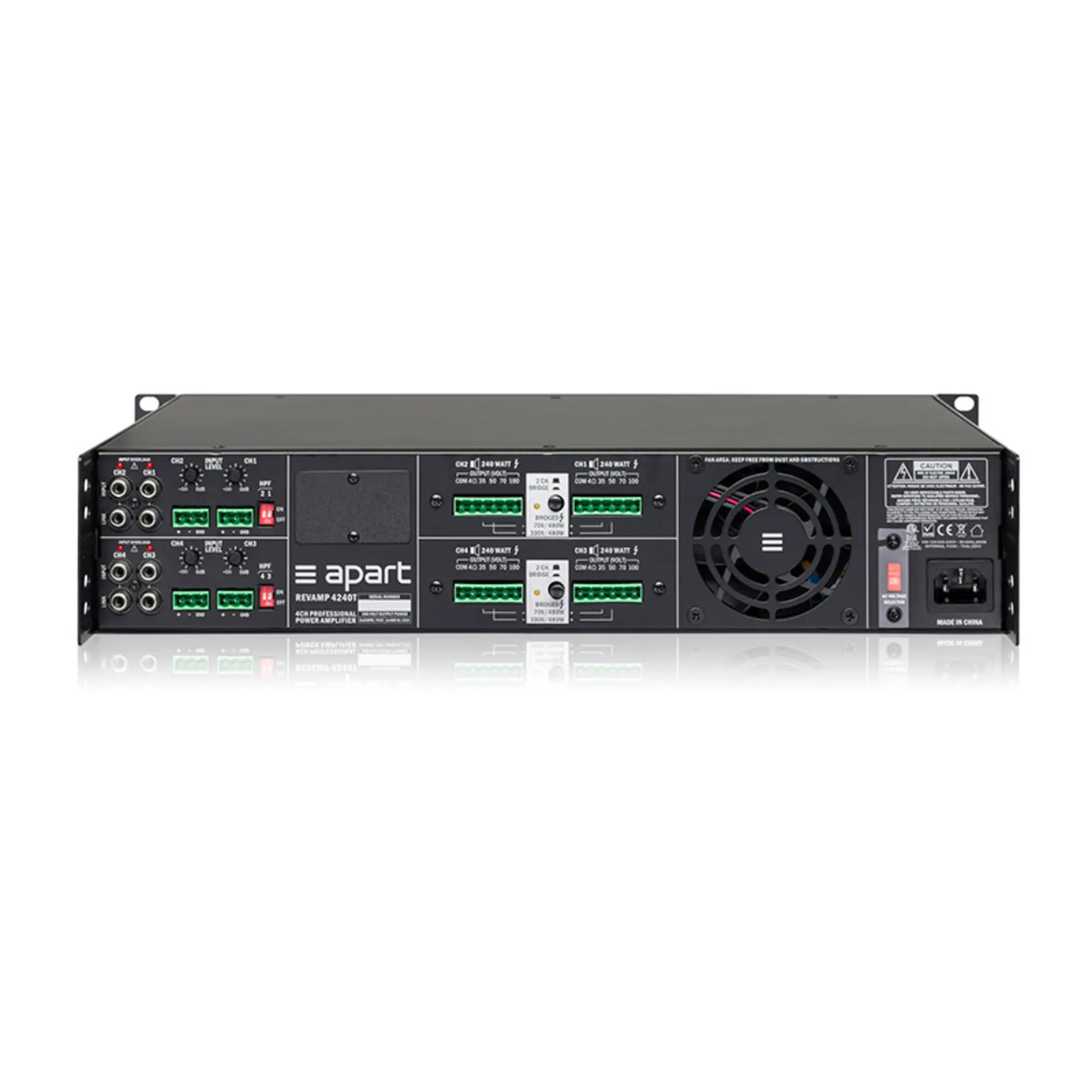 Трансляционный усилитель APart REVAMP4240T (2 / 2)