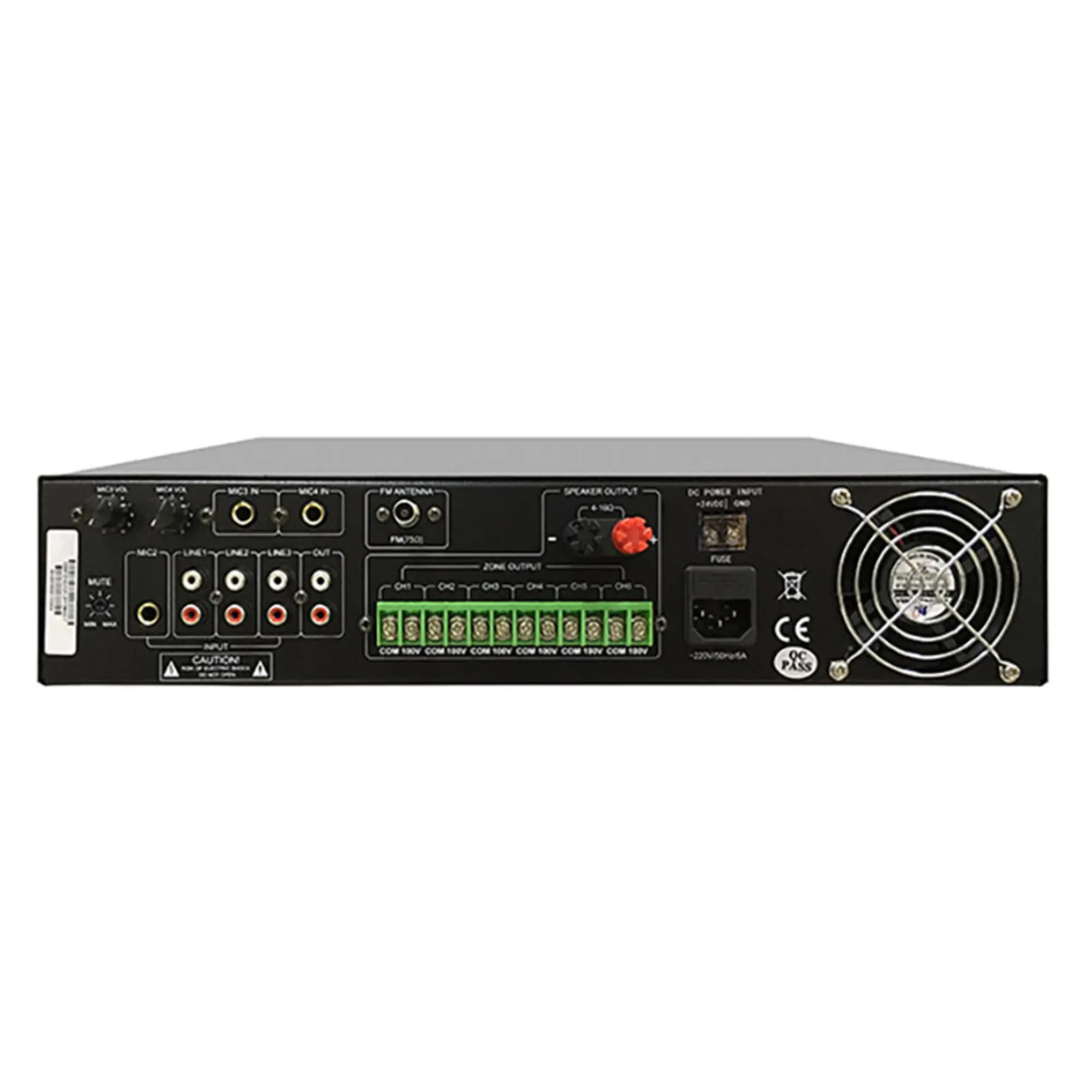 Микшер-усилитель DSPPA MP1010U (2 / 2)