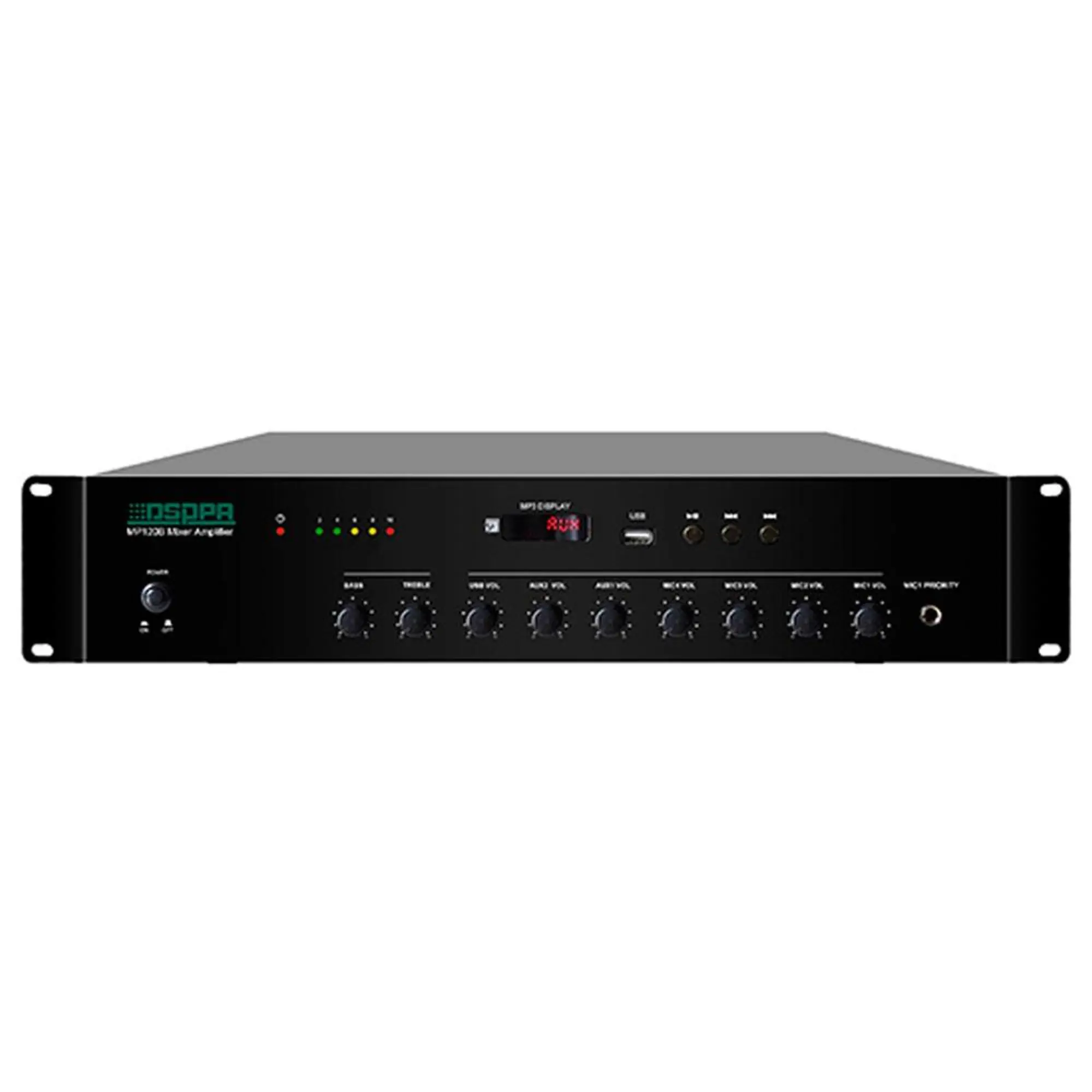 Микшер-усилитель с плеером DSPPA MP120UB (1 / 2)