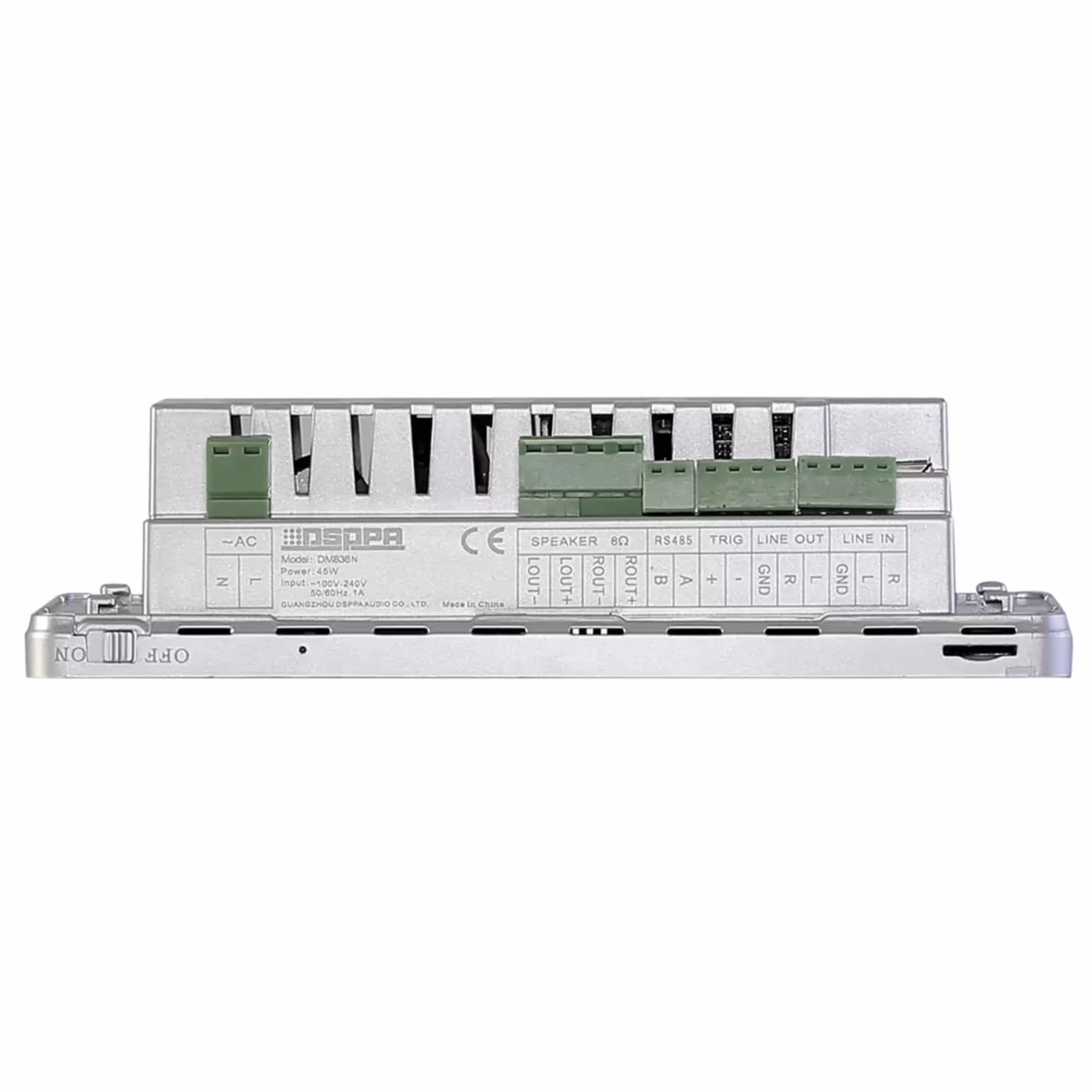 Сетевой музыкальный проигрыватель DSPPA DM838 White (2 / 4)