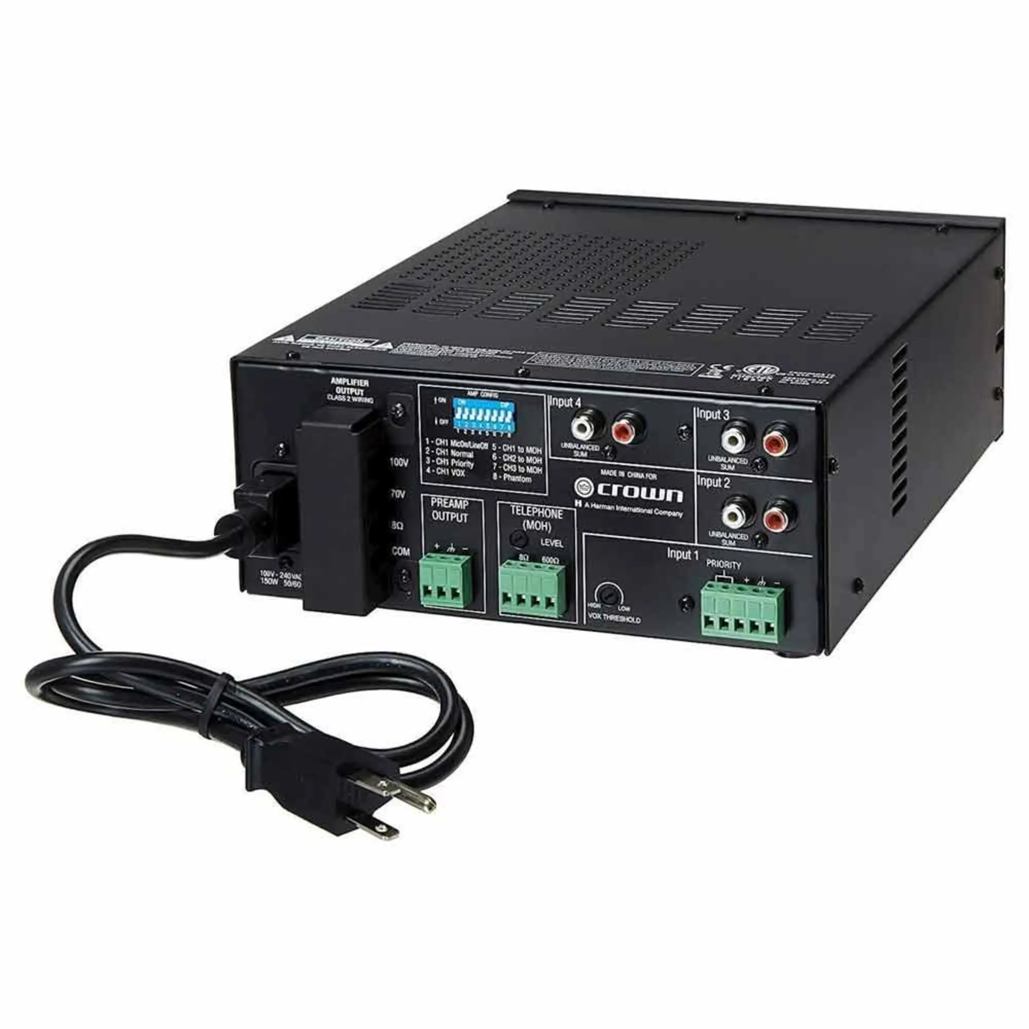 Микшер-усилитель Crown G160MA (3 / 4)