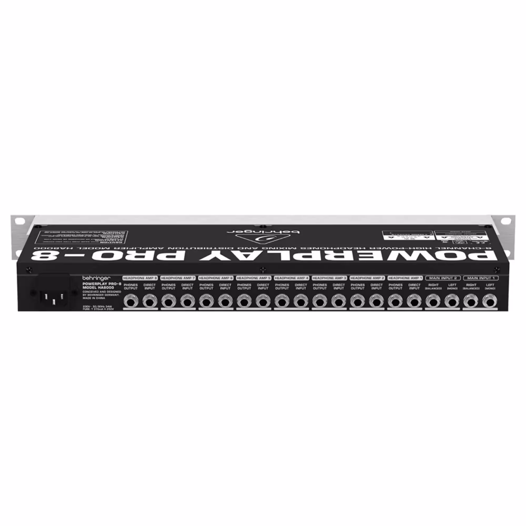 Усилитель для наушников Behringer HA8000 (2 / 3)