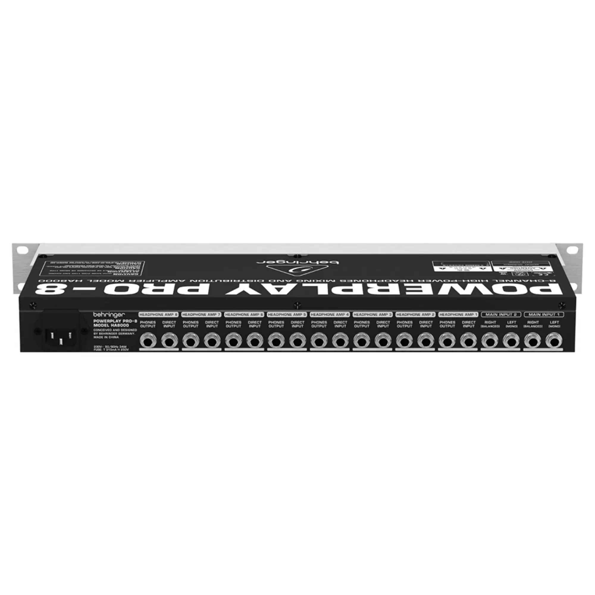 Усилитель для наушников Behringer HA8000 (2 / 3)