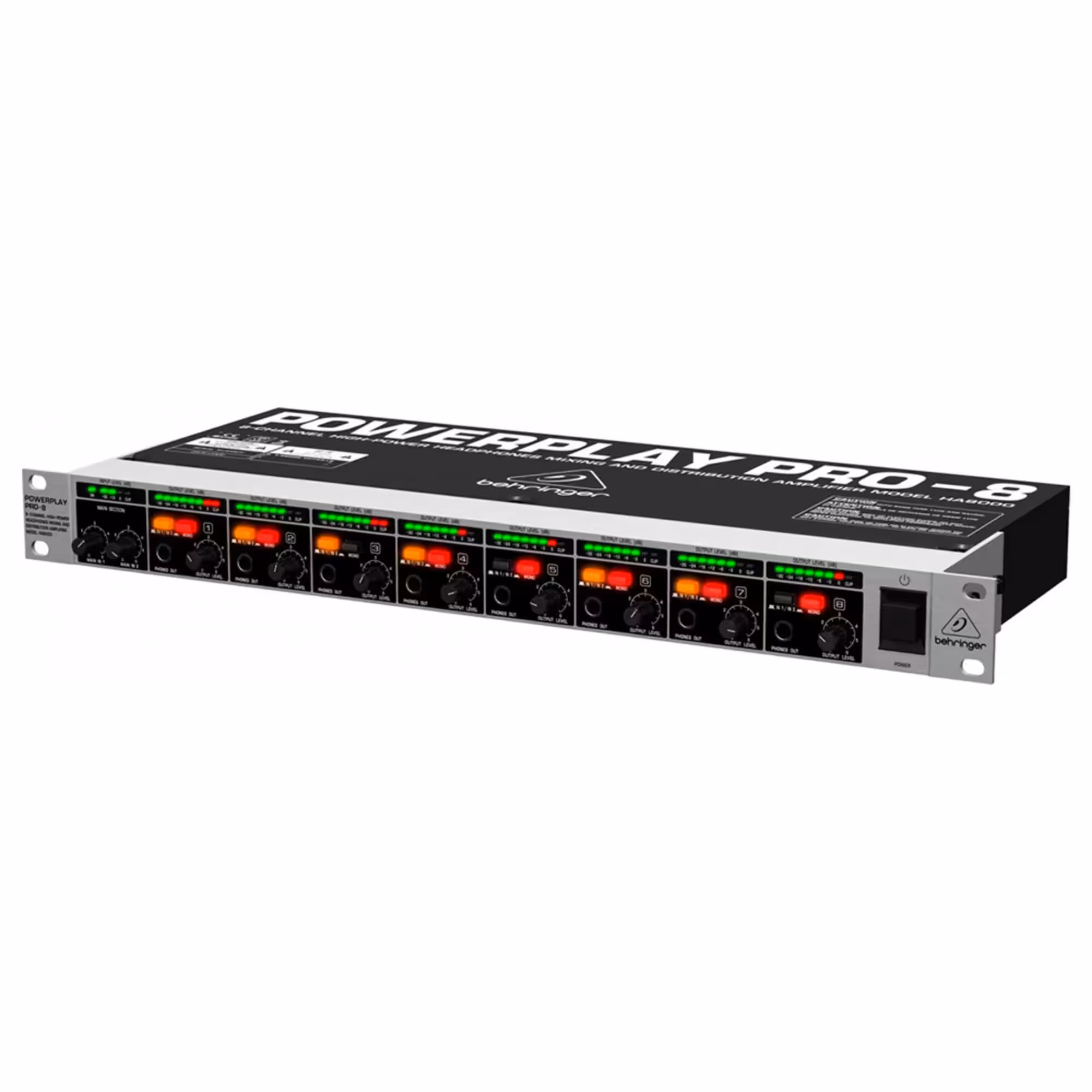 Усилитель для наушников Behringer HA8000 (3 / 3)
