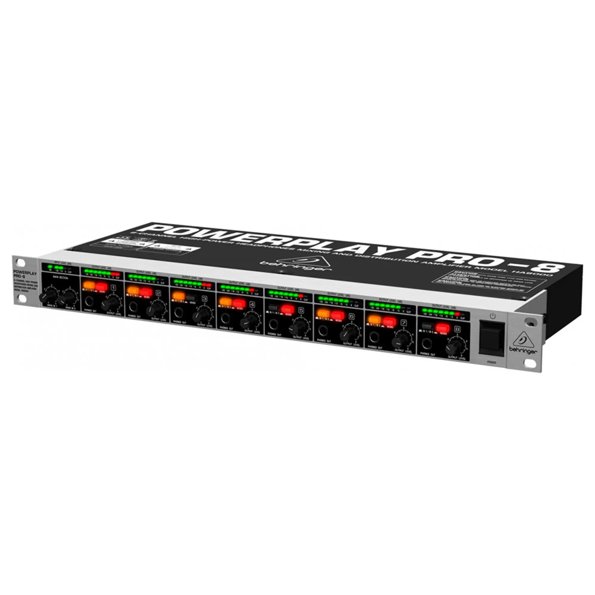 Усилитель для наушников Behringer HA8000 (3 / 3)
