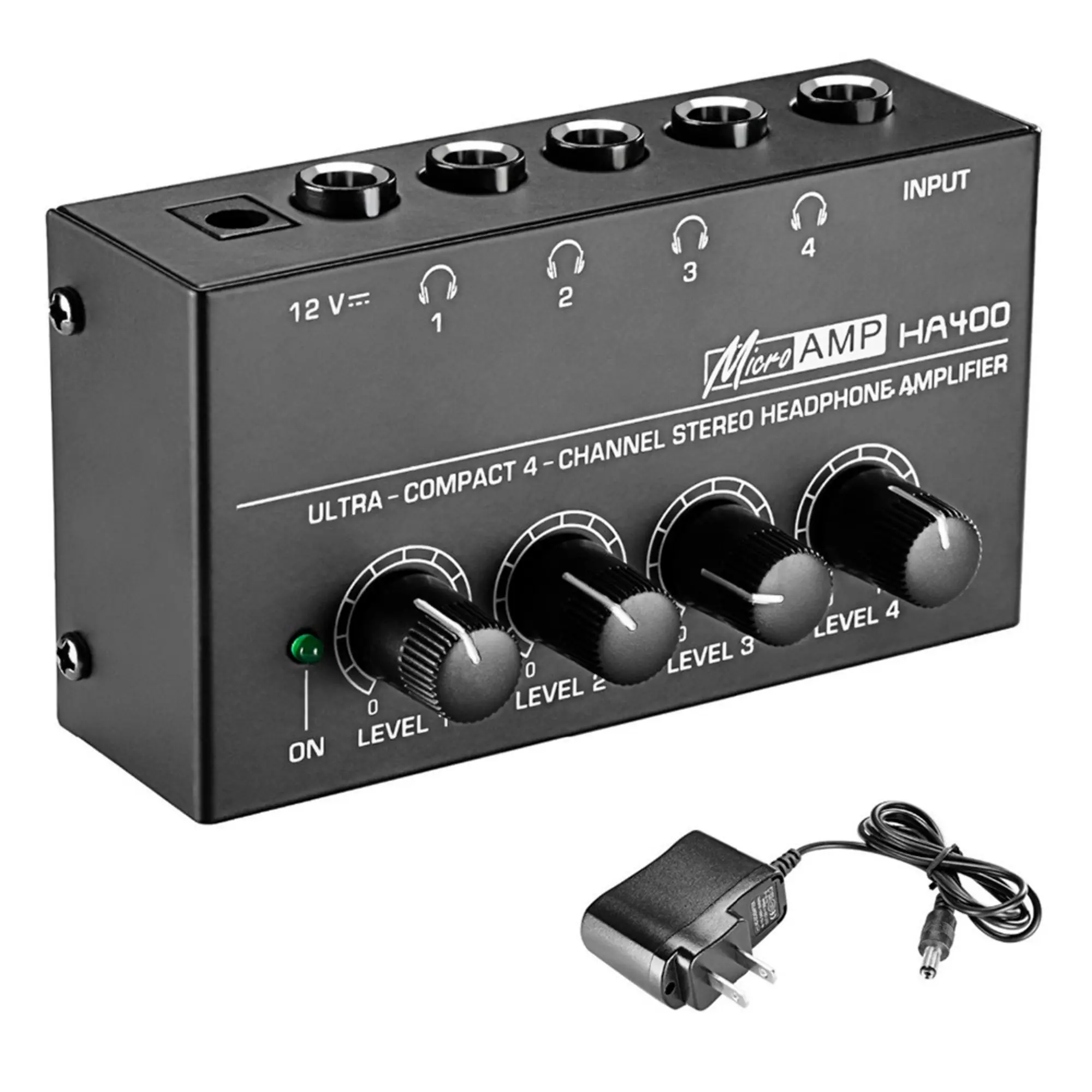 Cтерео усилитель для наушников Behringer HA400 (3 / 3)