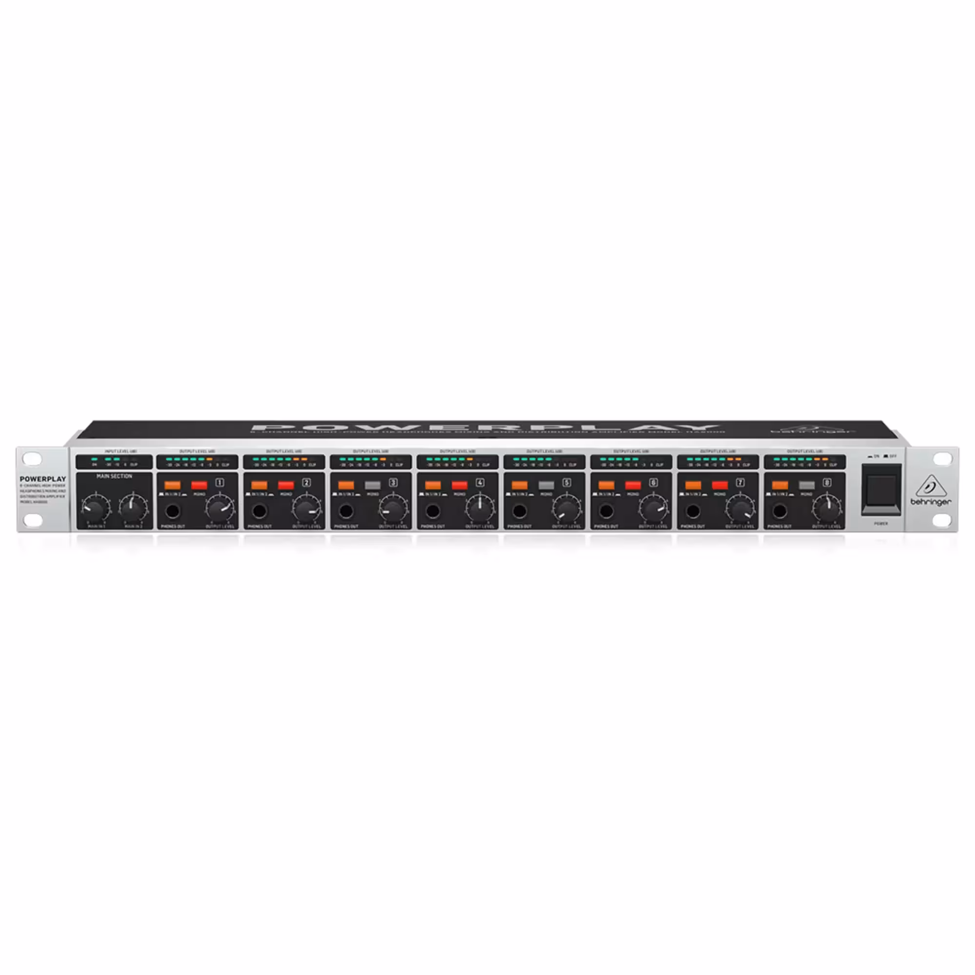 Усилитель для наушников Behringer HA8000 V2 (1 / 5)