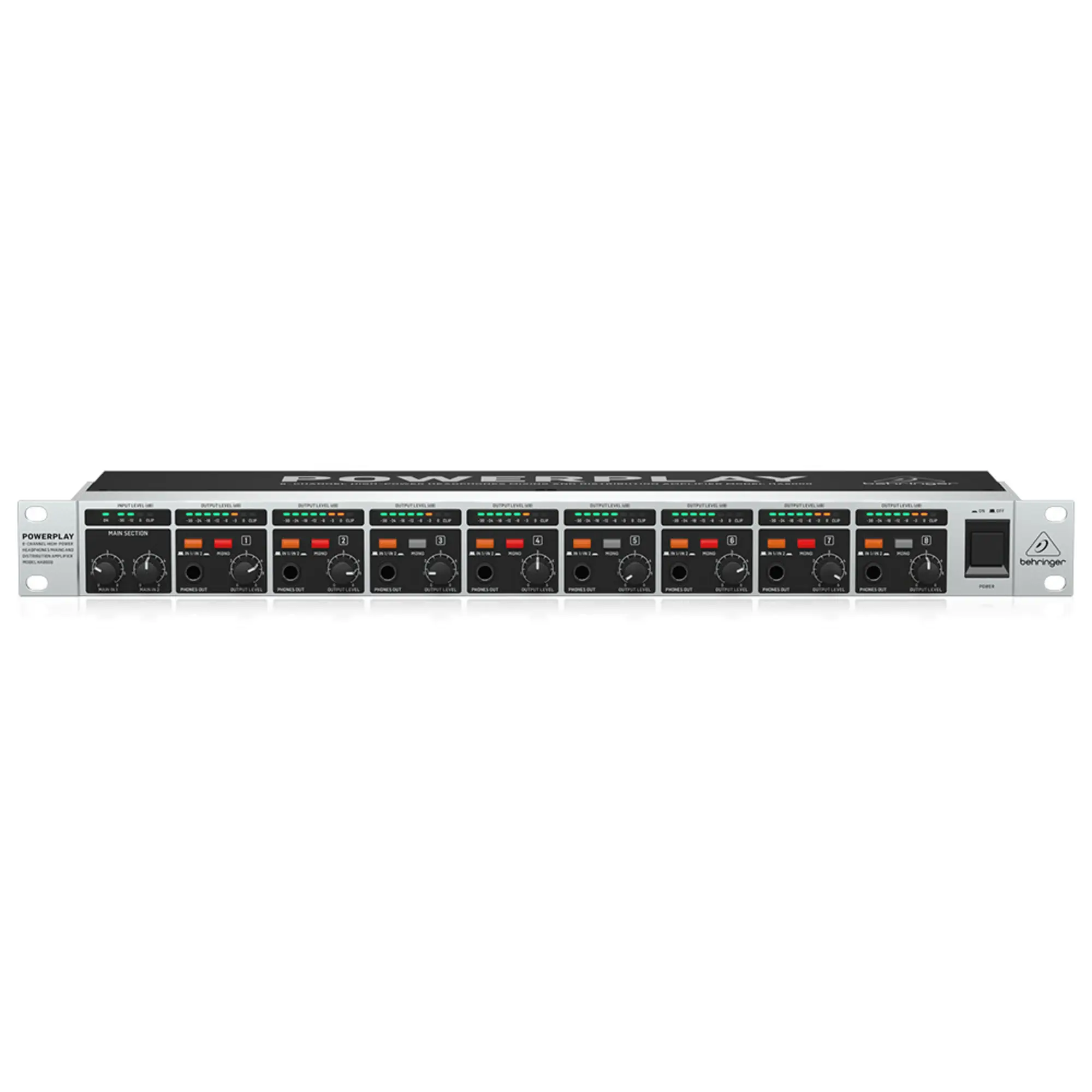 Усилитель для наушников Behringer HA8000 V2 (1 / 5)
