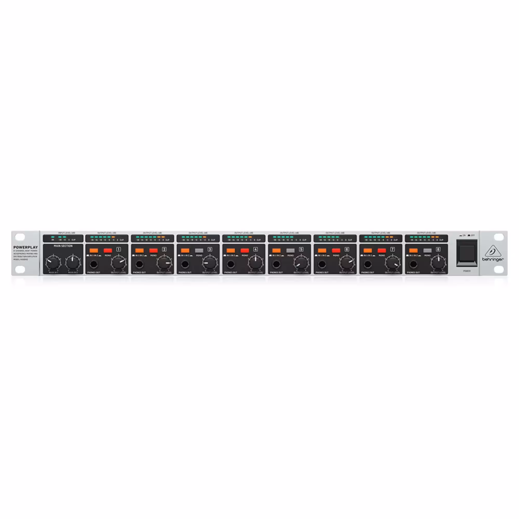 Усилитель для наушников Behringer HA8000 V2 (2 / 5)