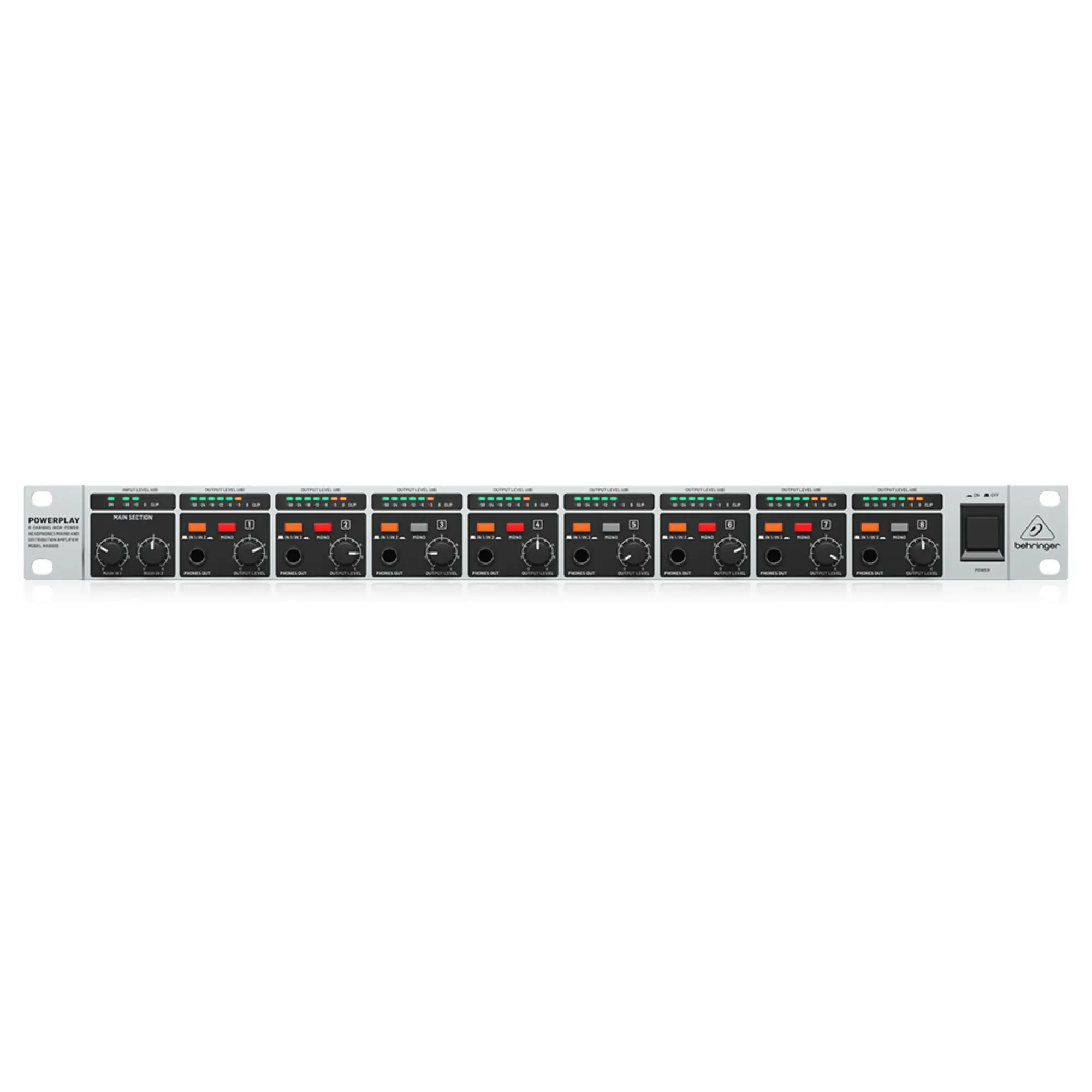 Усилитель для наушников Behringer HA8000 V2 (2 / 5)