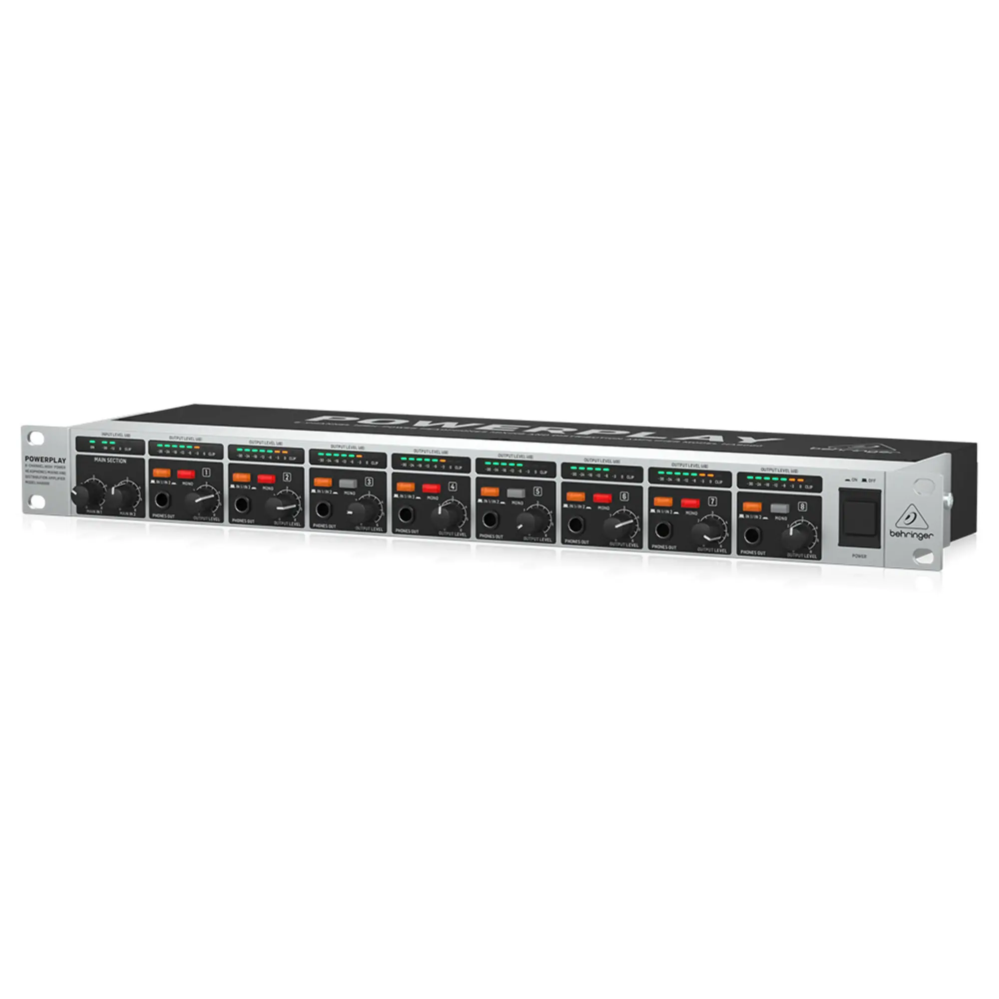 Усилитель для наушников Behringer HA8000 V2 (4 / 5)