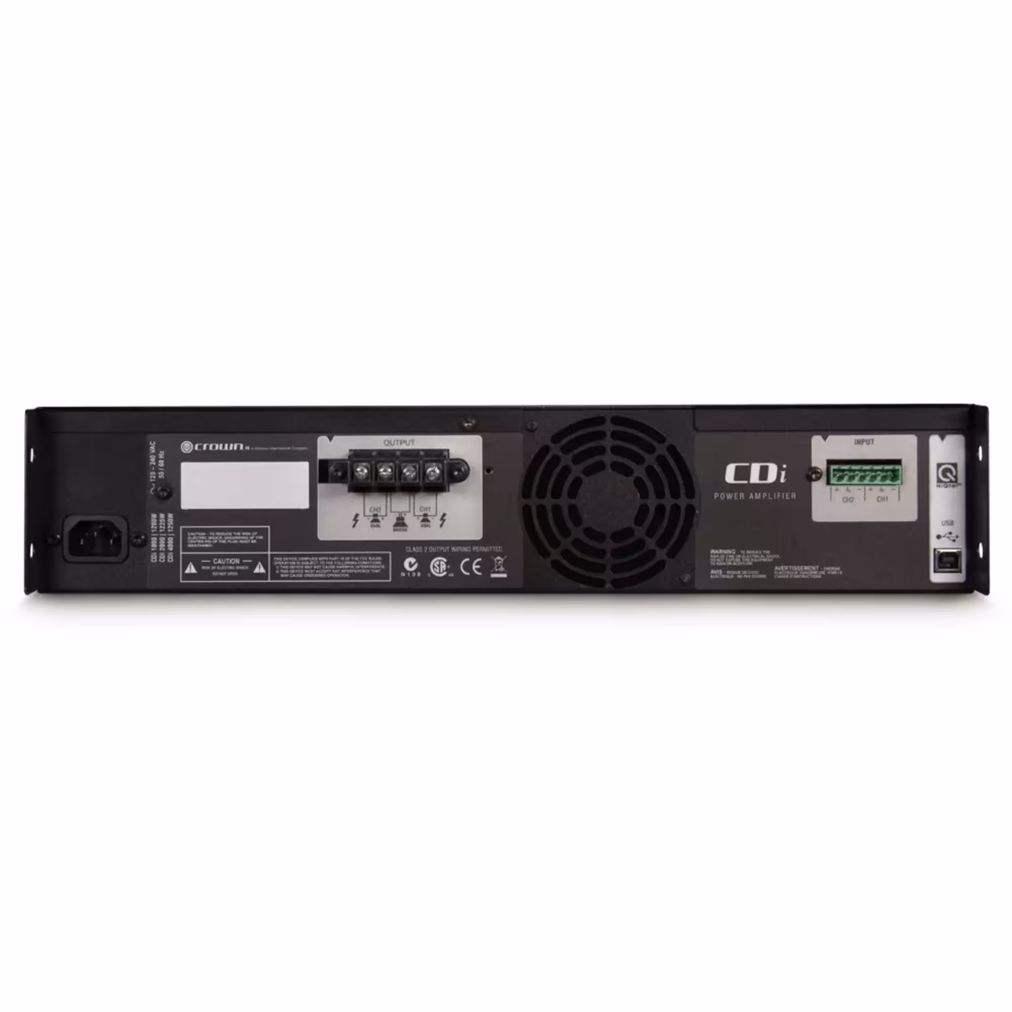 Усилитель мощности Crown CDI 4000 (3 / 3)