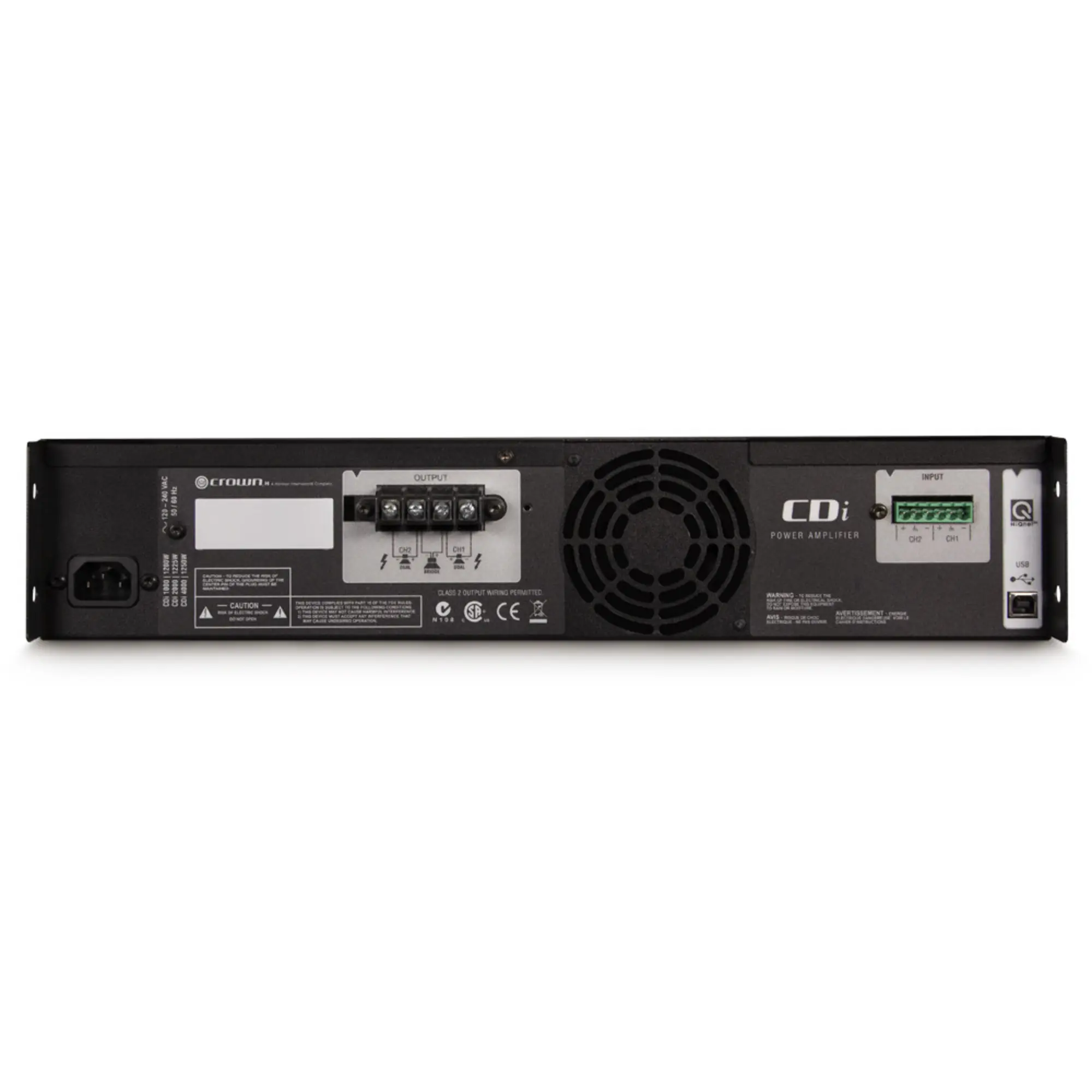 Усилитель мощности Crown CDI 4000 (3 / 3)