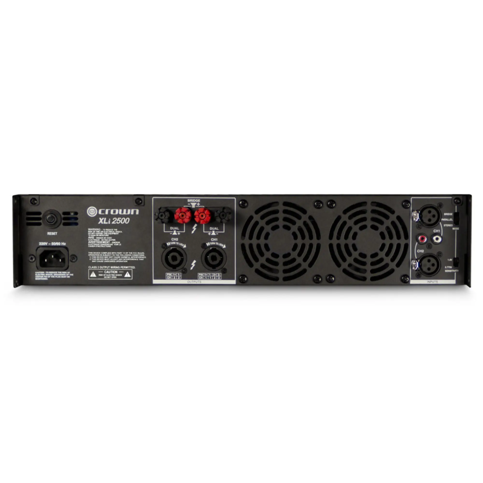 Усилитель мощности Crown XLi 2500 (2 / 2)